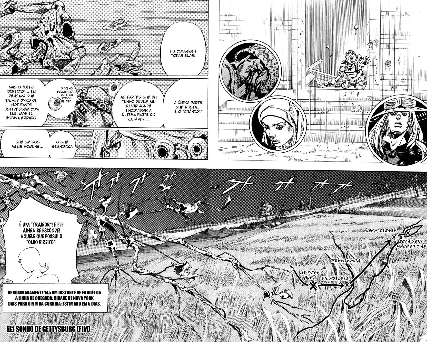 Read JoJo's Bizarre Adventure Part 7  Steel Ball Run PT-BR Manga Online