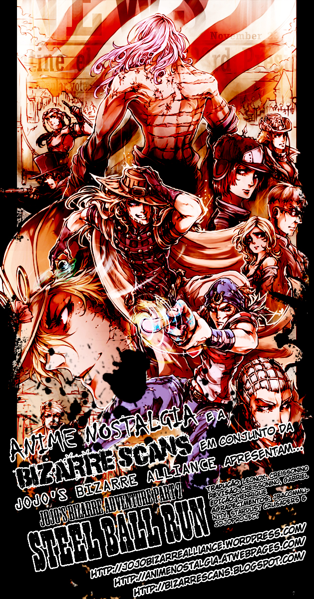 Read JoJo's Bizarre Adventure Part 7  Steel Ball Run PT-BR Manga Online