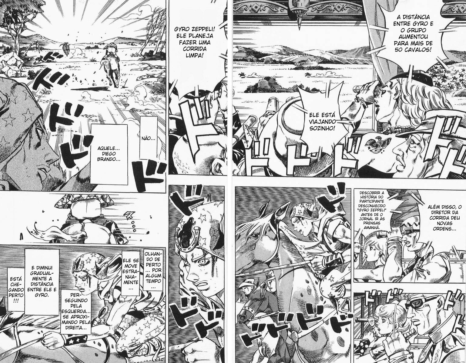 Read JoJo's Bizarre Adventure Part 7  Steel Ball Run PT-BR Manga Online