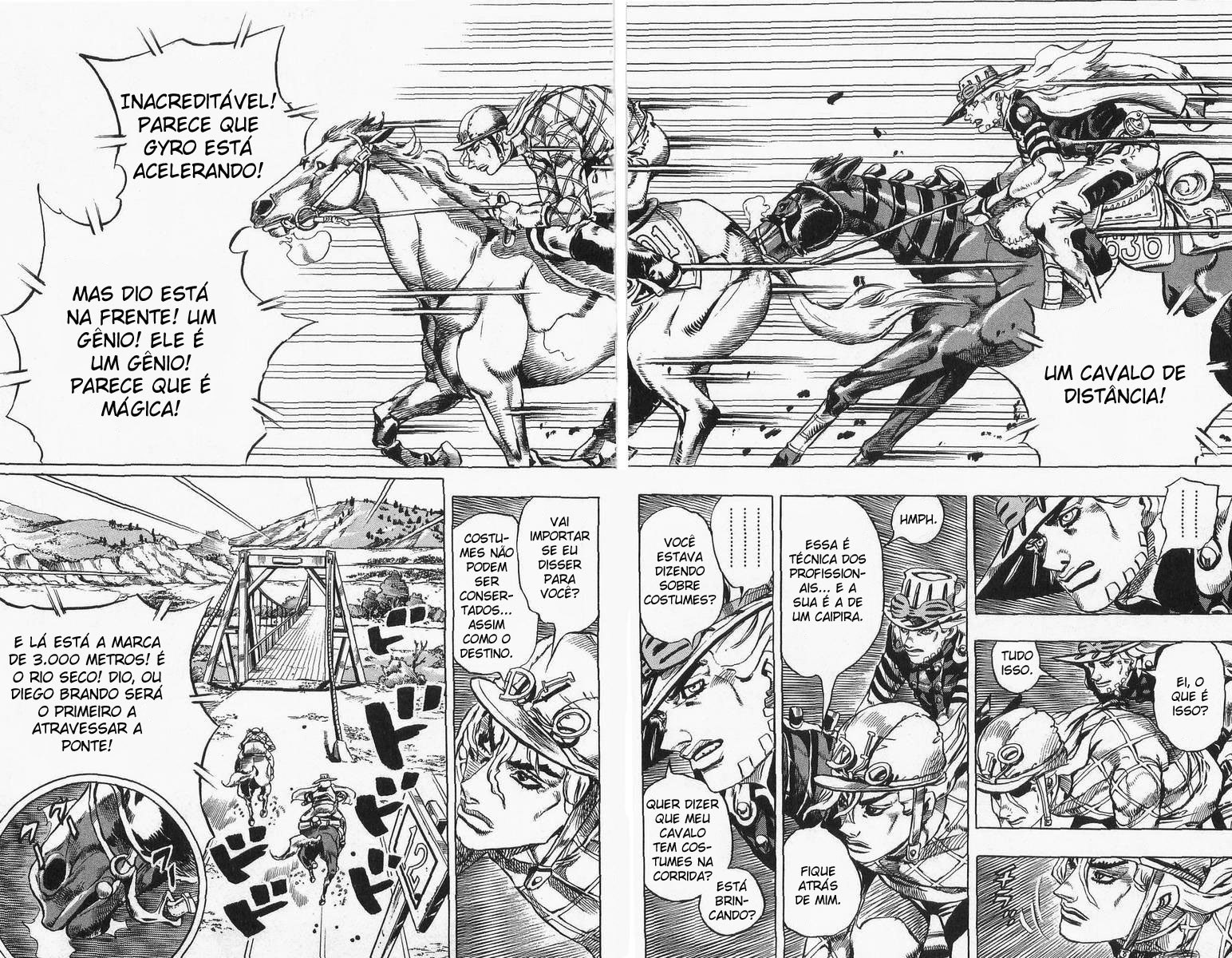 Read JoJo's Bizarre Adventure Part 7  Steel Ball Run PT-BR Manga Online