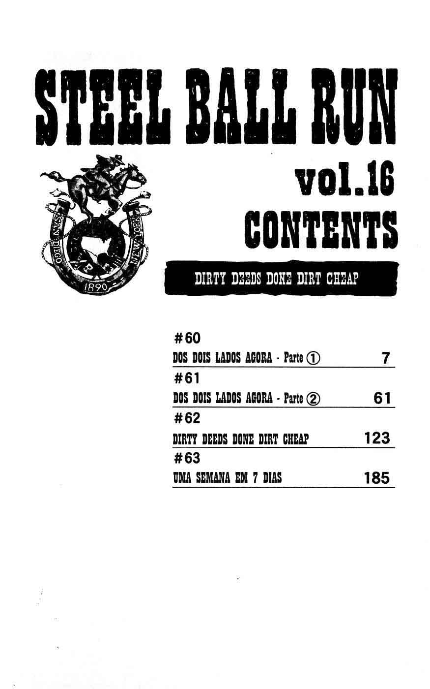 Read JoJo's Bizarre Adventure Part 7  Steel Ball Run PT-BR Manga Online