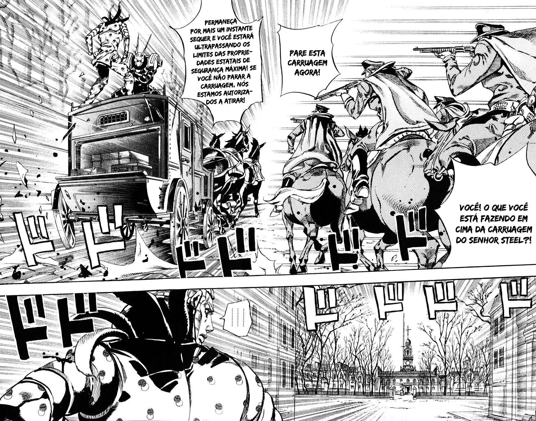 Read JoJo's Bizarre Adventure Part 7  Steel Ball Run PT-BR Manga Online
