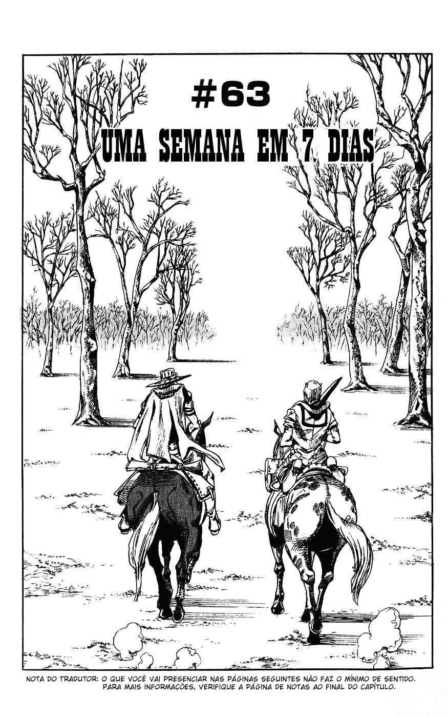 Read JoJo's Bizarre Adventure Part 7  Steel Ball Run PT-BR Manga Online