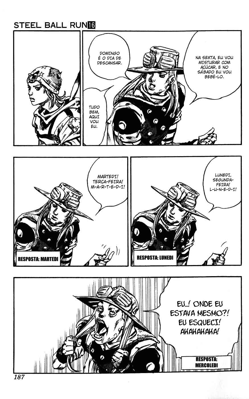 Read JoJo's Bizarre Adventure Part 7  Steel Ball Run PT-BR Manga Online