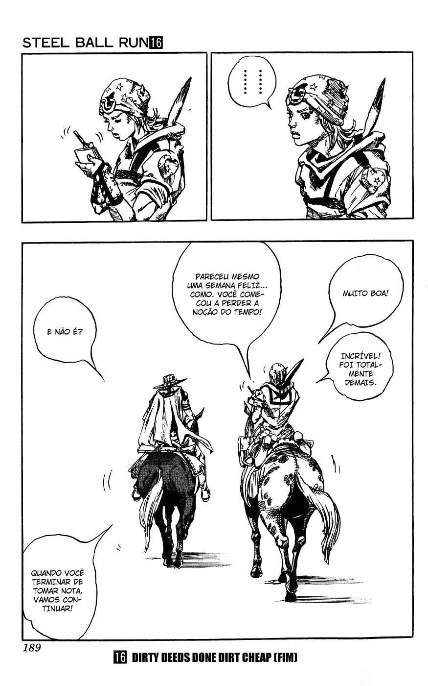 Read JoJo's Bizarre Adventure Part 7  Steel Ball Run PT-BR Manga Online