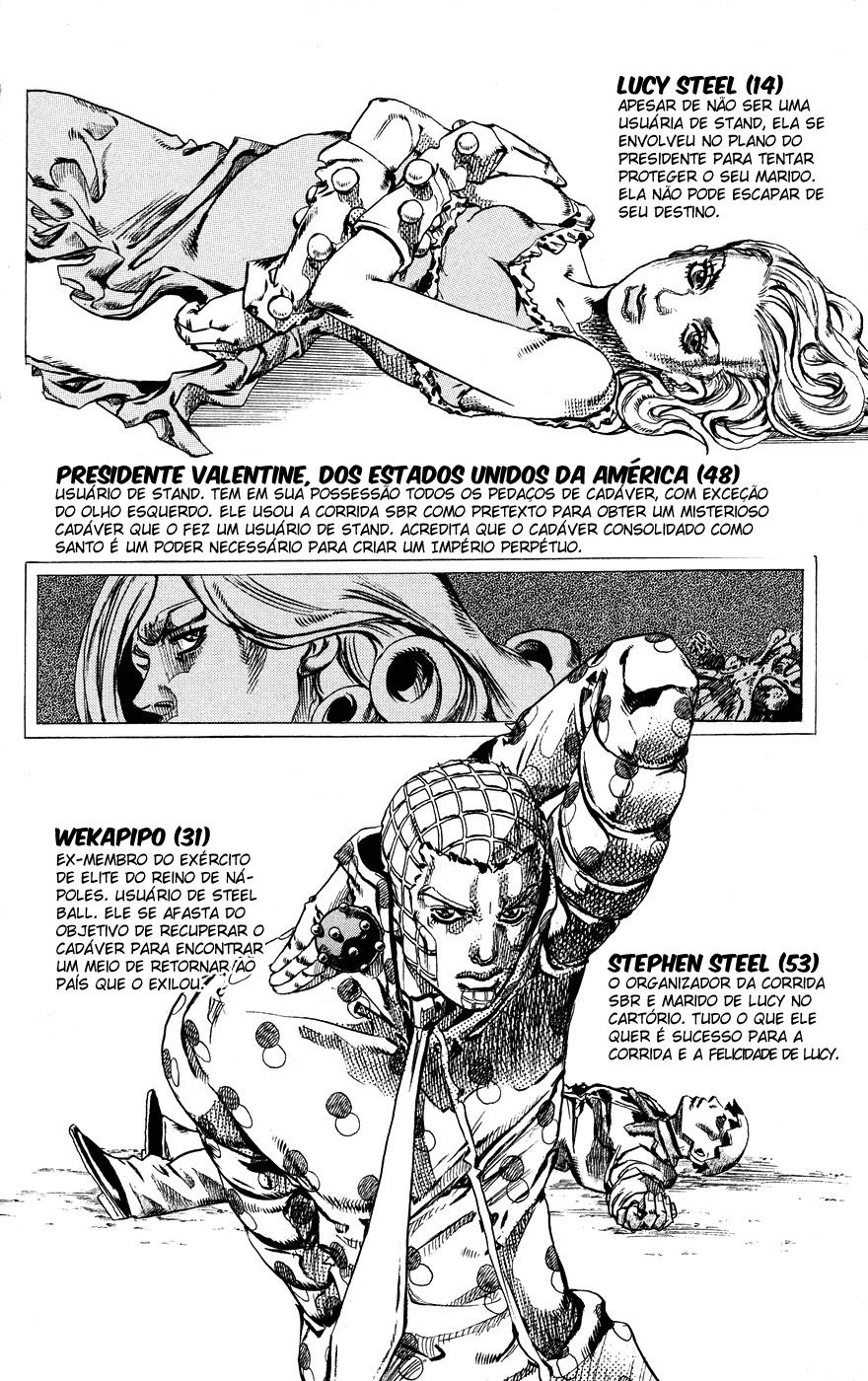 Read JoJo's Bizarre Adventure Part 7  Steel Ball Run PT-BR Manga Online