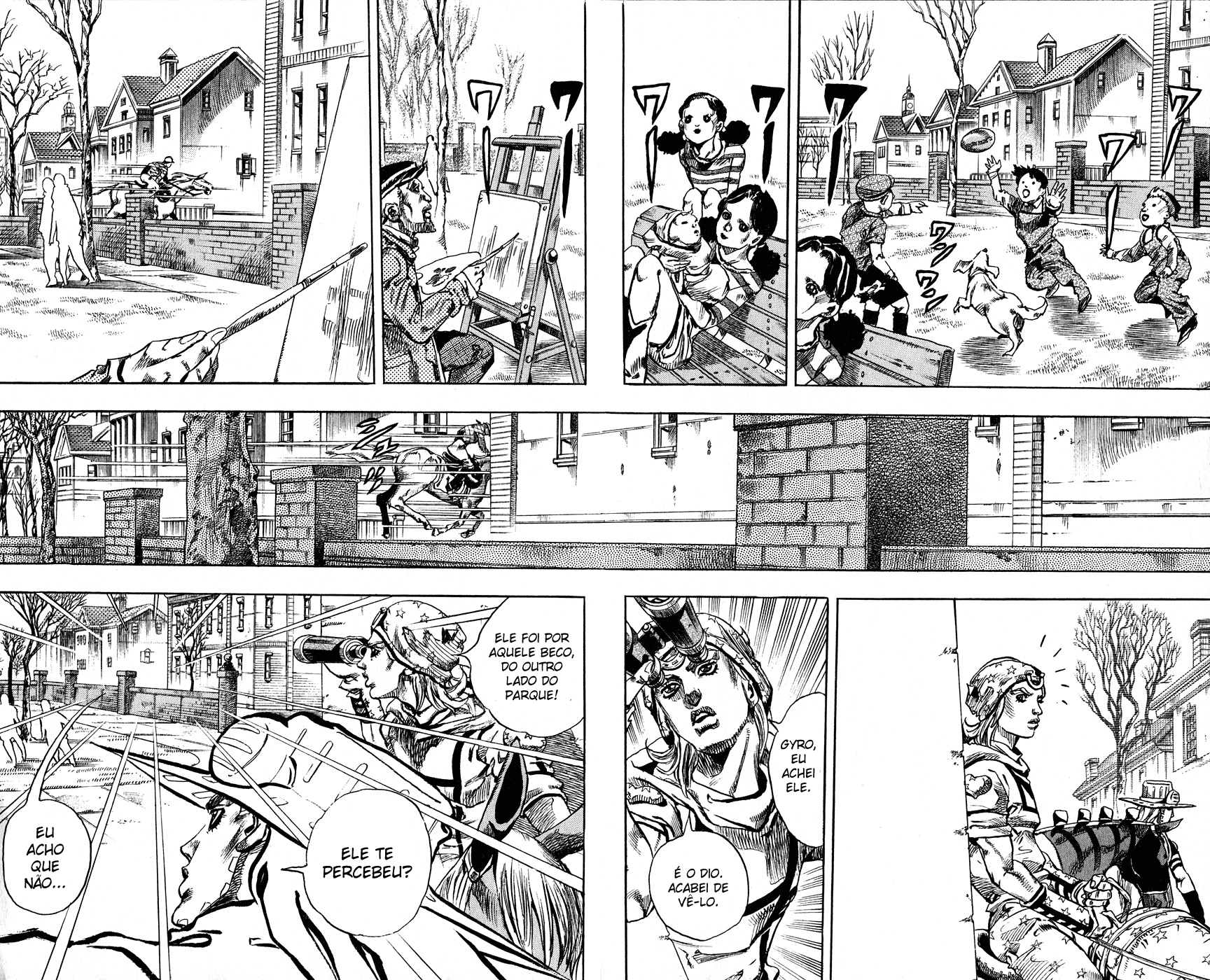 Read JoJo's Bizarre Adventure Part 7  Steel Ball Run PT-BR Manga Online