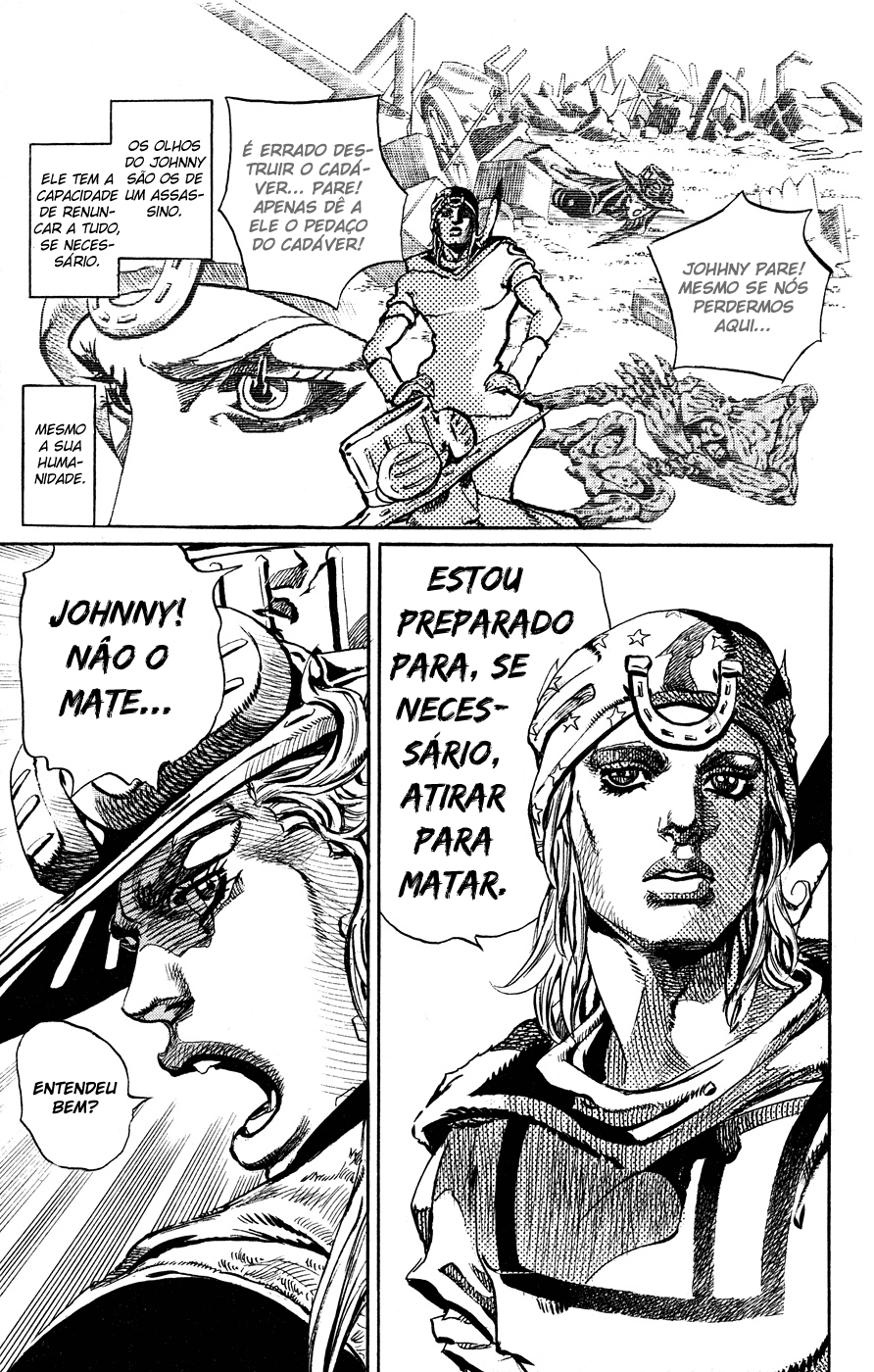 Read JoJo's Bizarre Adventure Part 7  Steel Ball Run PT-BR Manga Online