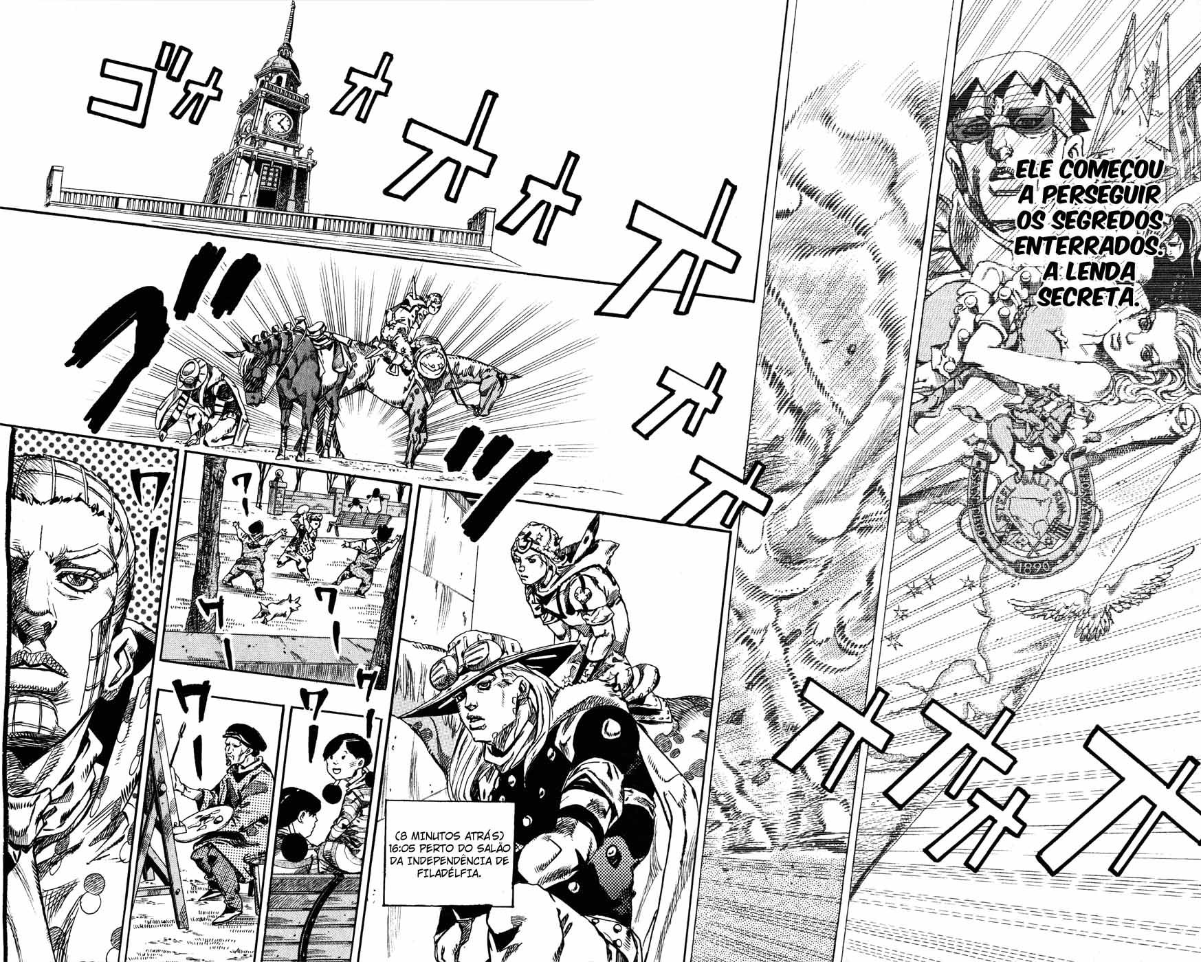 Read JoJo's Bizarre Adventure Part 7  Steel Ball Run PT-BR Manga Online