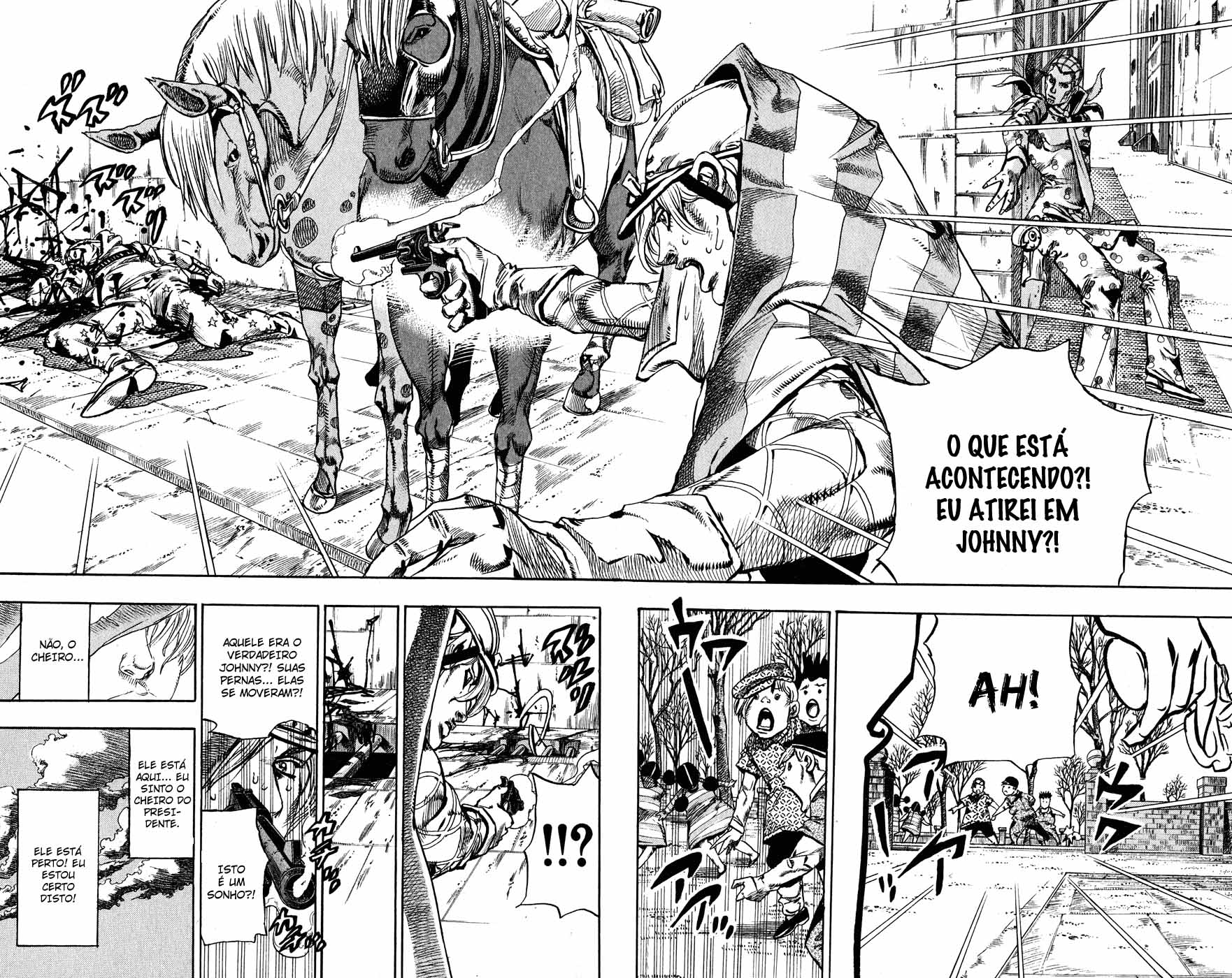 Read JoJo's Bizarre Adventure Part 7  Steel Ball Run PT-BR Manga Online
