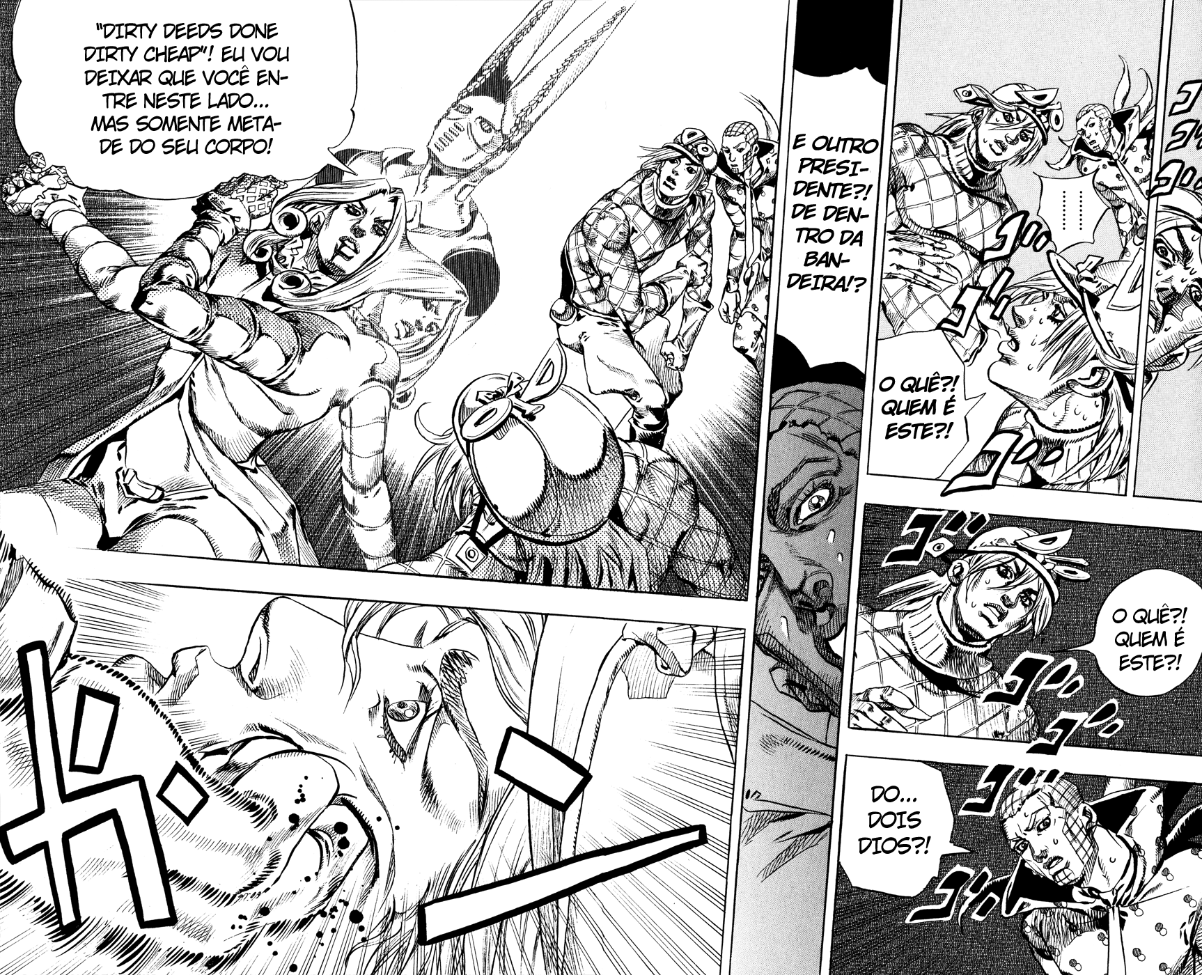 Read JoJo's Bizarre Adventure Part 7  Steel Ball Run PT-BR Manga Online