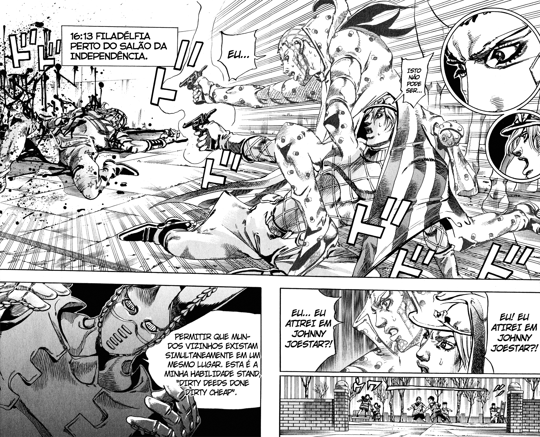 Read JoJo's Bizarre Adventure Part 7  Steel Ball Run PT-BR Manga Online