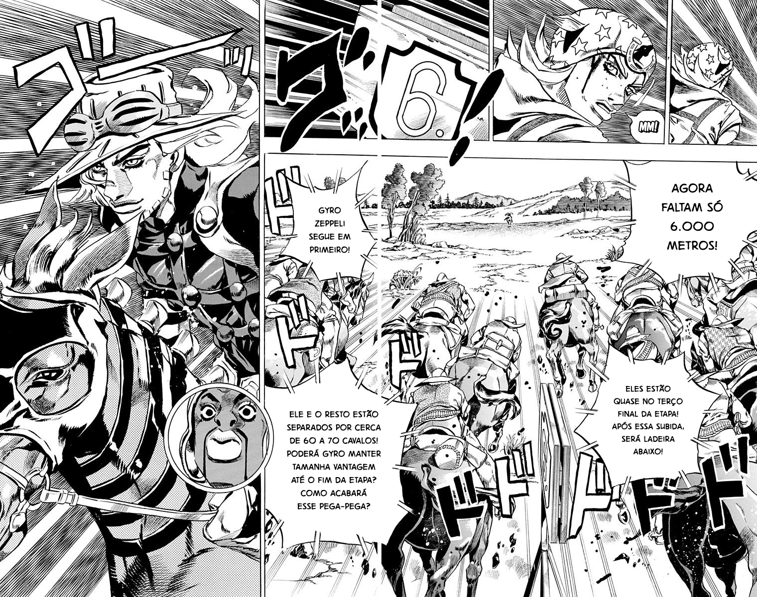 Read JoJo's Bizarre Adventure Part 7  Steel Ball Run PT-BR Manga Online