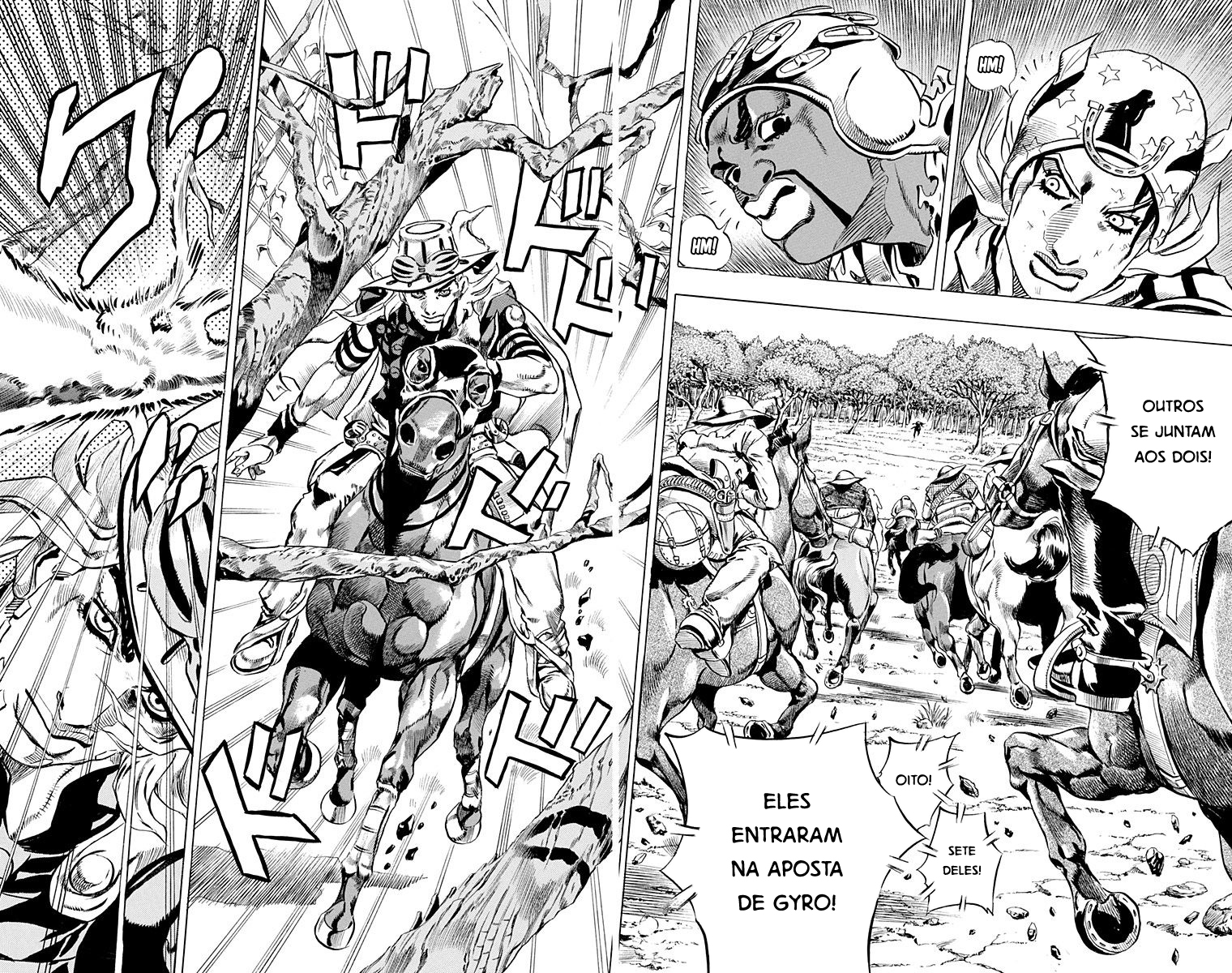 Read JoJo's Bizarre Adventure Part 7  Steel Ball Run PT-BR Manga Online