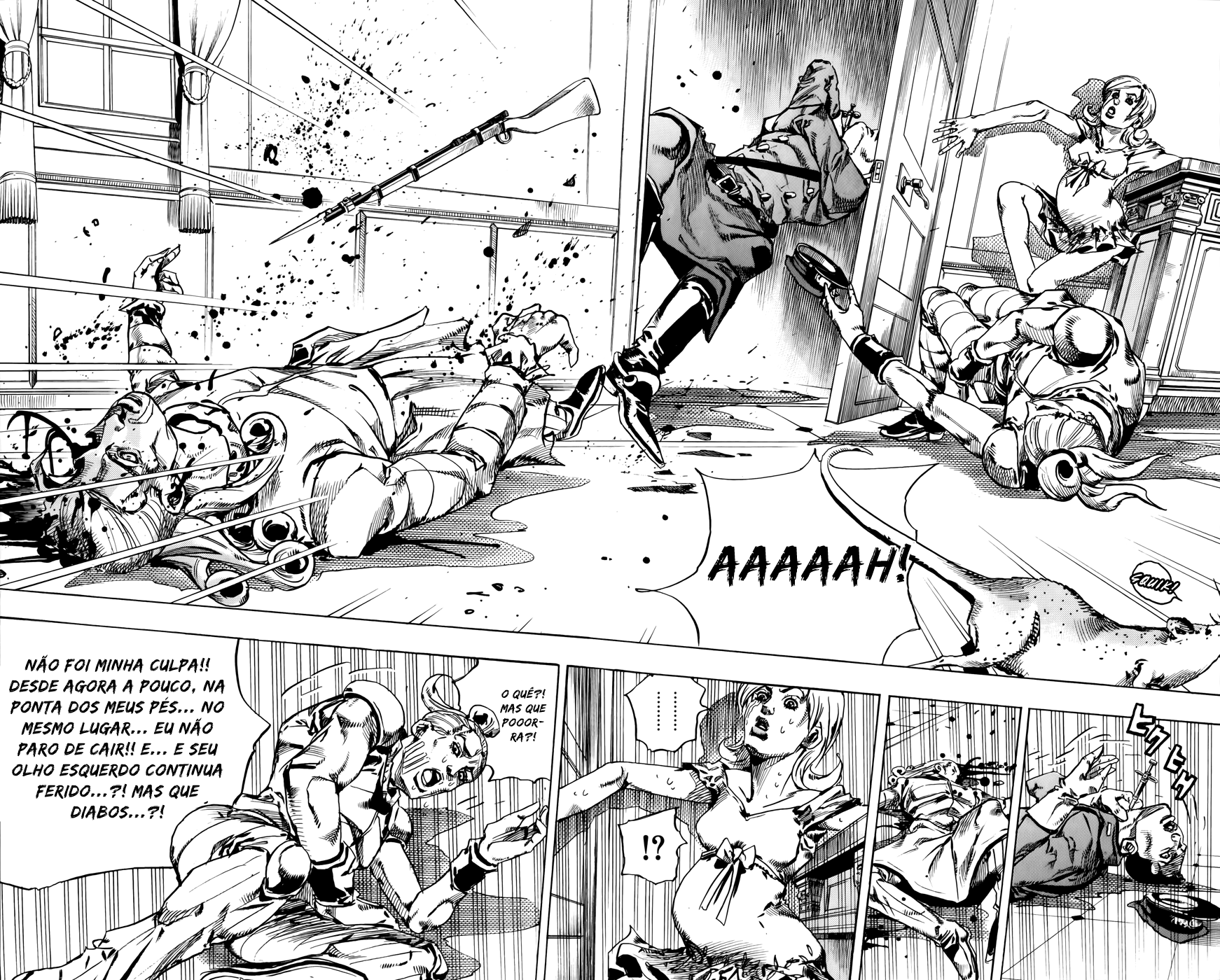 Read JoJo's Bizarre Adventure Part 7  Steel Ball Run PT-BR Manga Online
