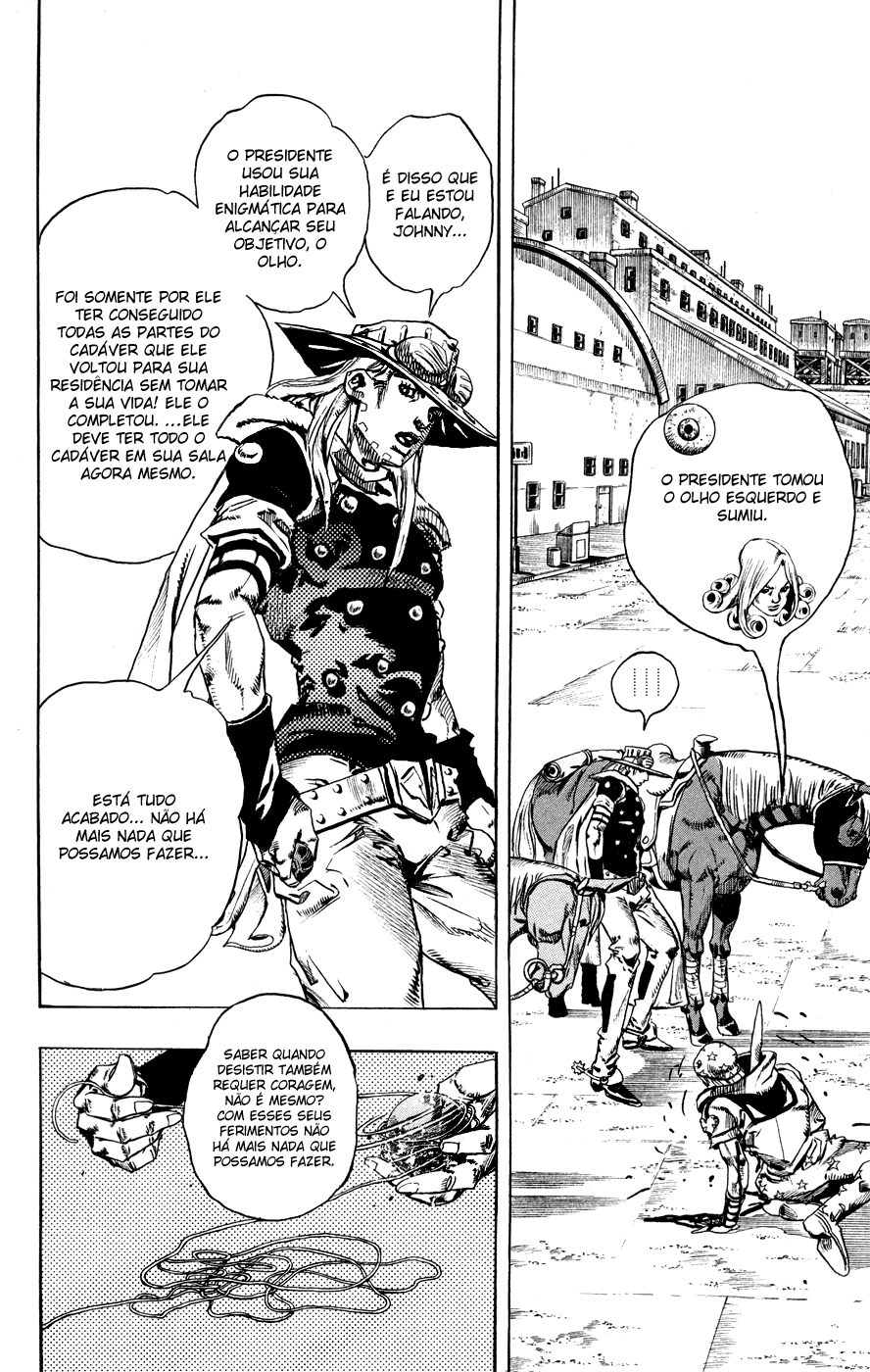 Read JoJo's Bizarre Adventure Part 7  Steel Ball Run PT-BR Manga Online