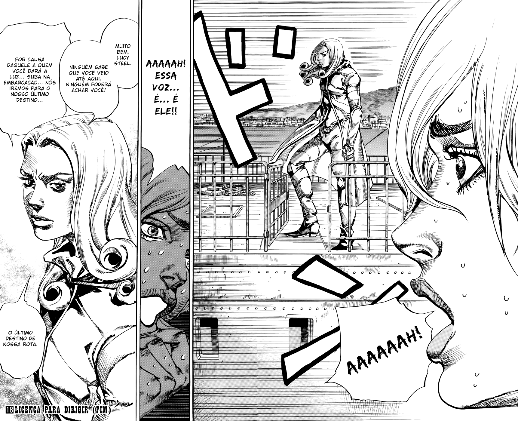 Read JoJo's Bizarre Adventure Part 7  Steel Ball Run PT-BR Manga Online
