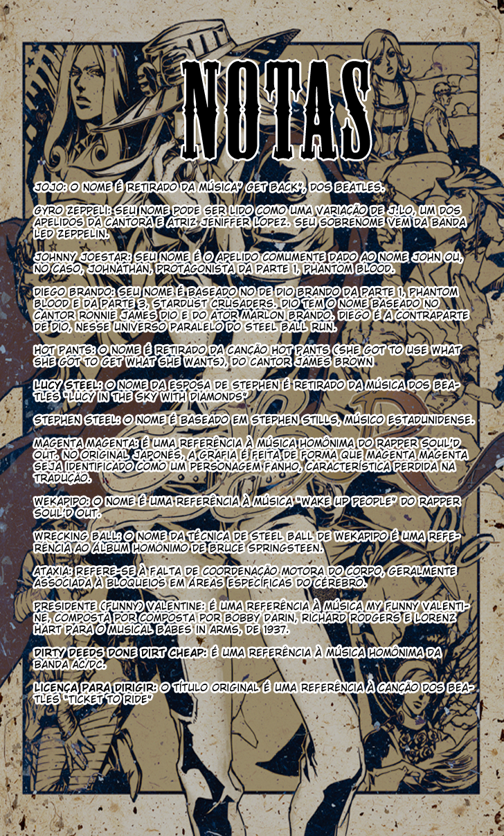 Read JoJo's Bizarre Adventure Part 7  Steel Ball Run PT-BR Manga Online