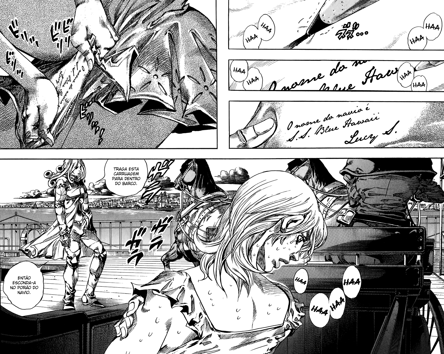 Read JoJo's Bizarre Adventure Part 7  Steel Ball Run PT-BR Manga Online