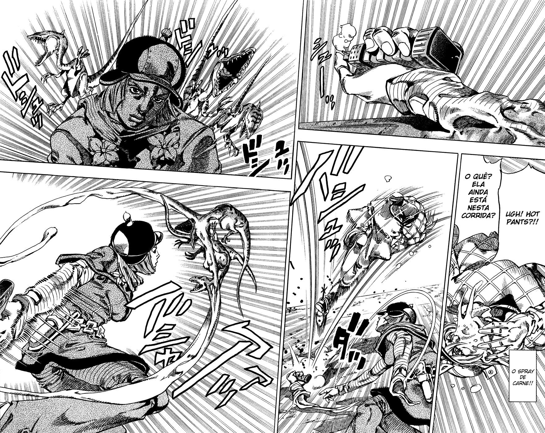Read JoJo's Bizarre Adventure Part 7  Steel Ball Run PT-BR Manga Online
