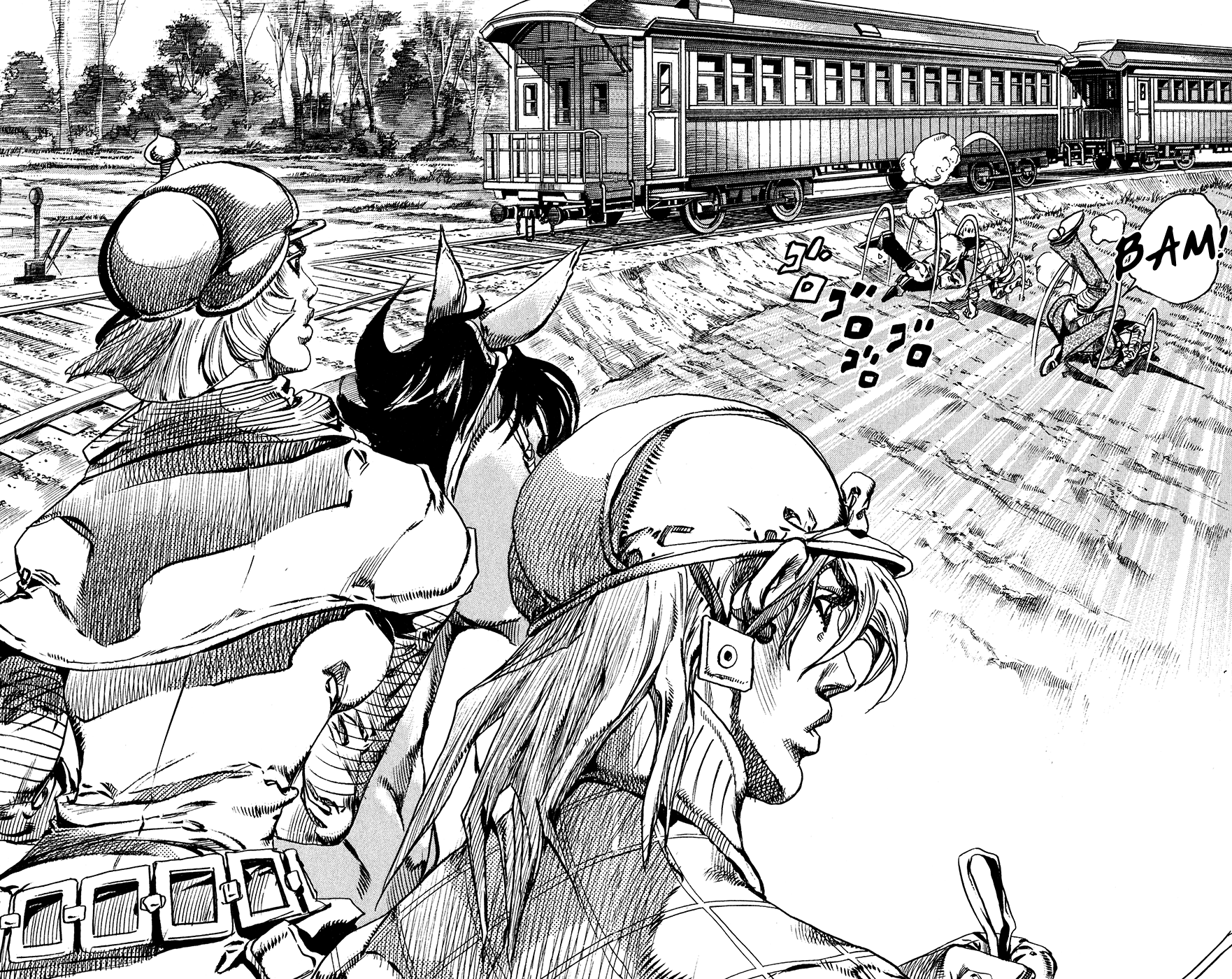 Read JoJo's Bizarre Adventure Part 7  Steel Ball Run PT-BR Manga Online
