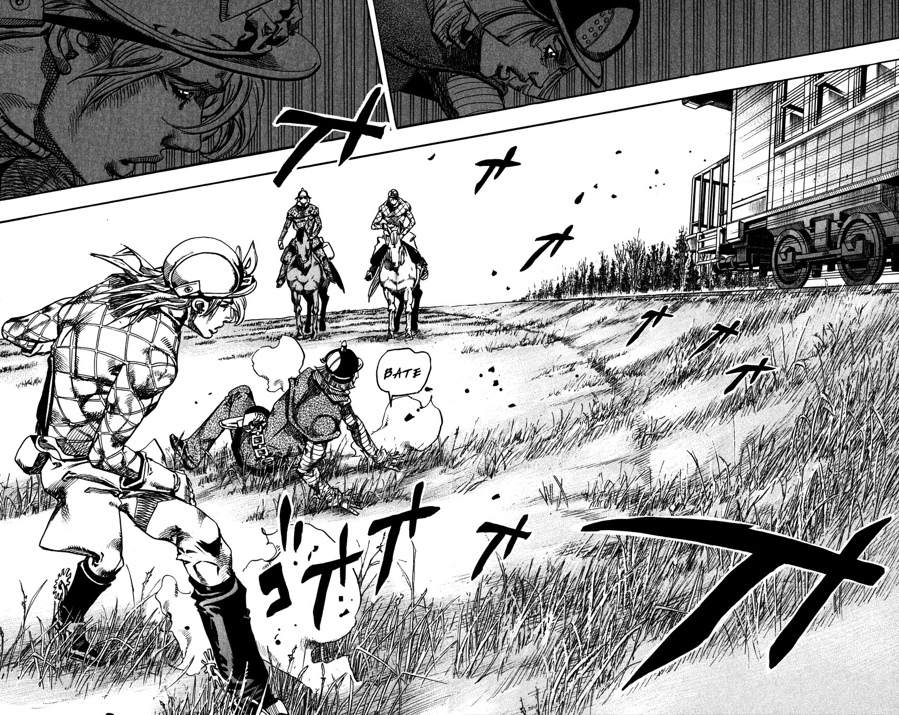Read JoJo's Bizarre Adventure Part 7  Steel Ball Run PT-BR Manga Online