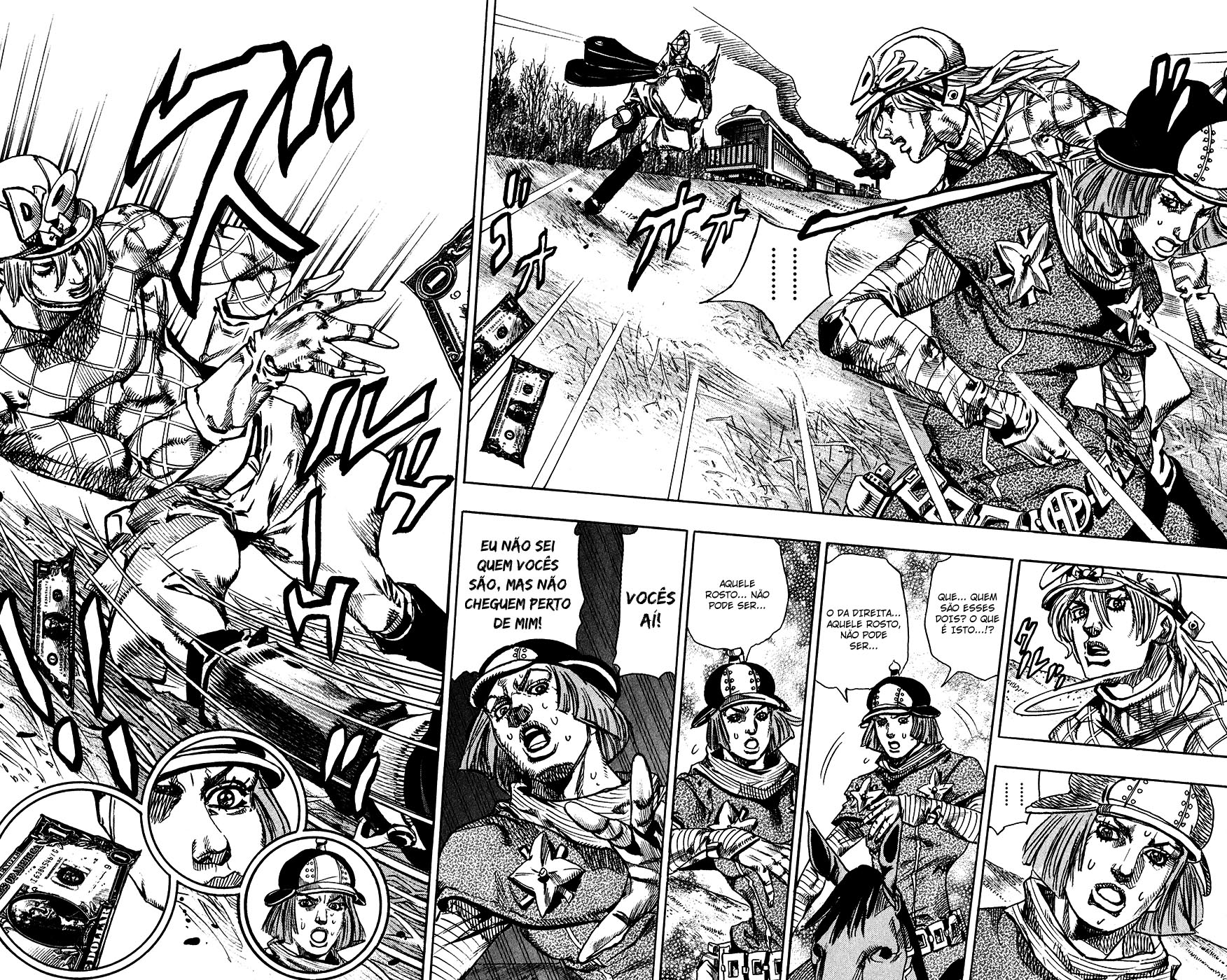 Read JoJo's Bizarre Adventure Part 7  Steel Ball Run PT-BR Manga Online