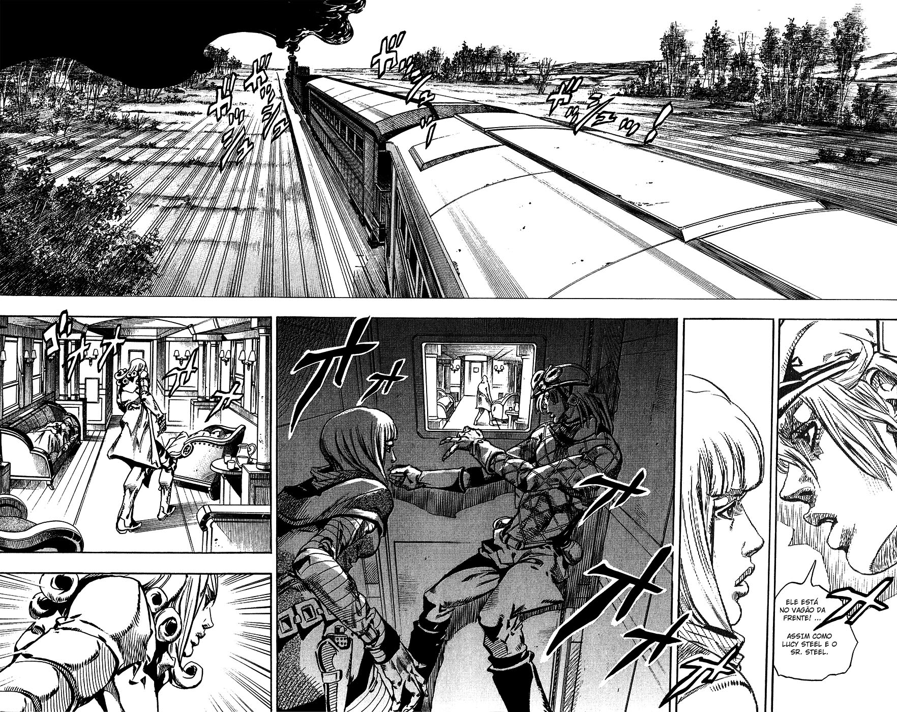 Read JoJo's Bizarre Adventure Part 7  Steel Ball Run PT-BR Manga Online