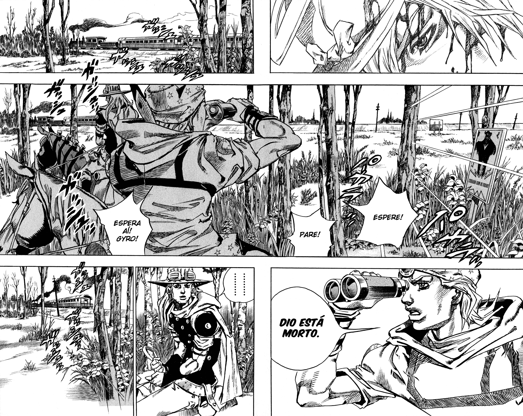 Read JoJo's Bizarre Adventure Part 7  Steel Ball Run PT-BR Manga Online
