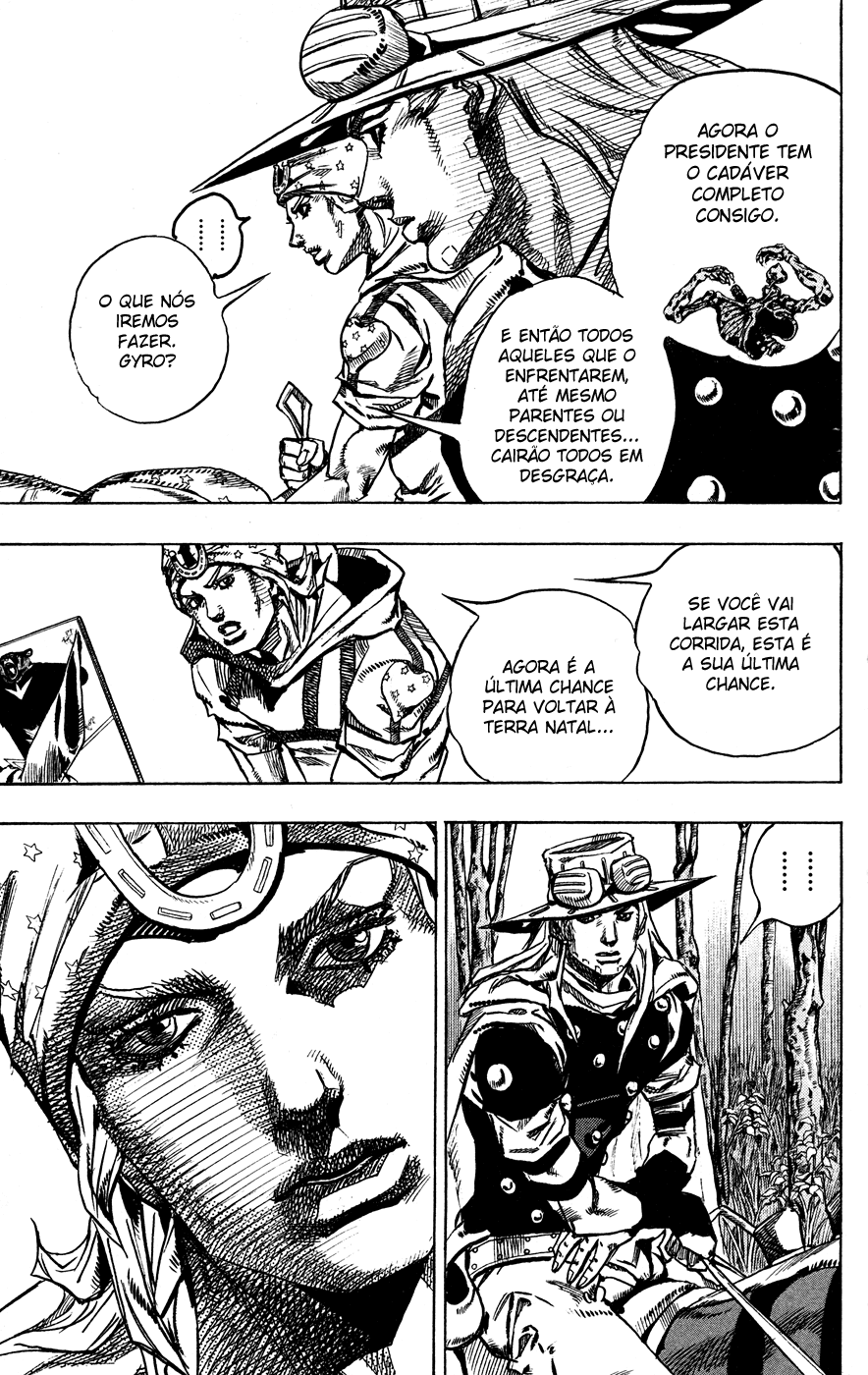 Read JoJo's Bizarre Adventure Part 7  Steel Ball Run PT-BR Manga Online