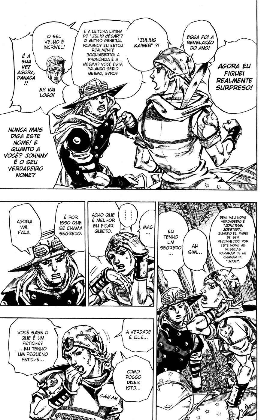 Read JoJo's Bizarre Adventure Part 7  Steel Ball Run PT-BR Manga Online