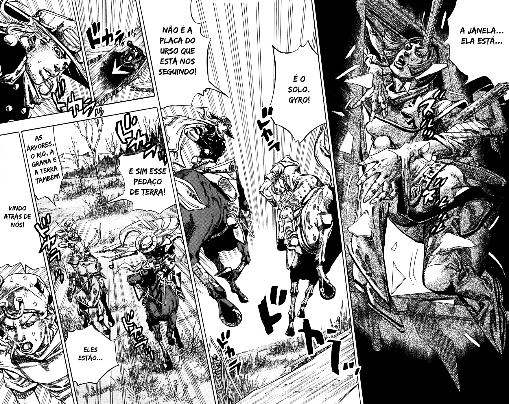 Read JoJo's Bizarre Adventure Part 7  Steel Ball Run PT-BR Manga Online