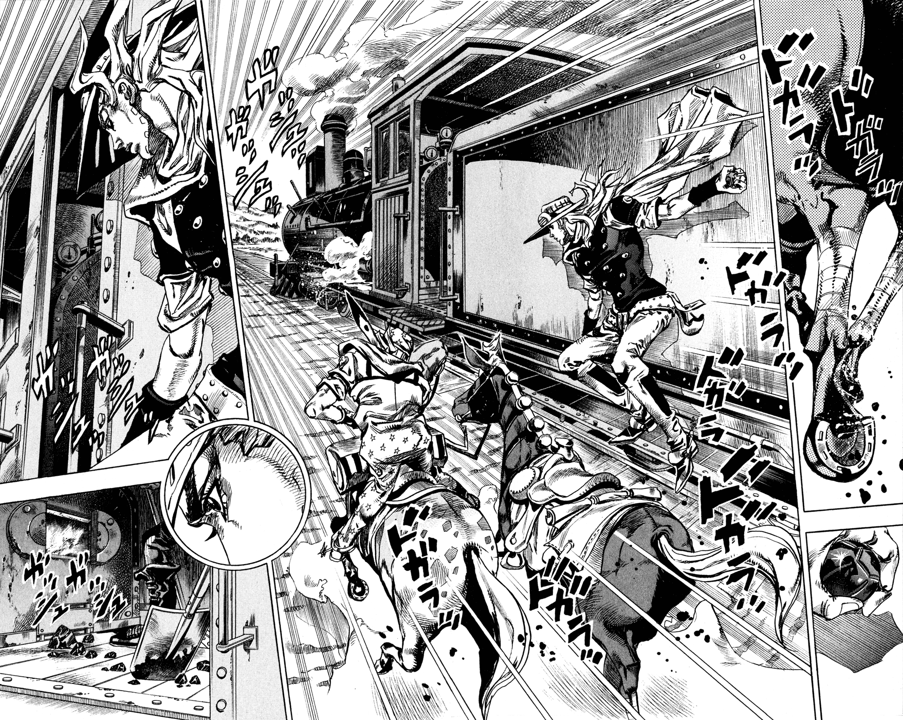 Read JoJo's Bizarre Adventure Part 7  Steel Ball Run PT-BR Manga Online