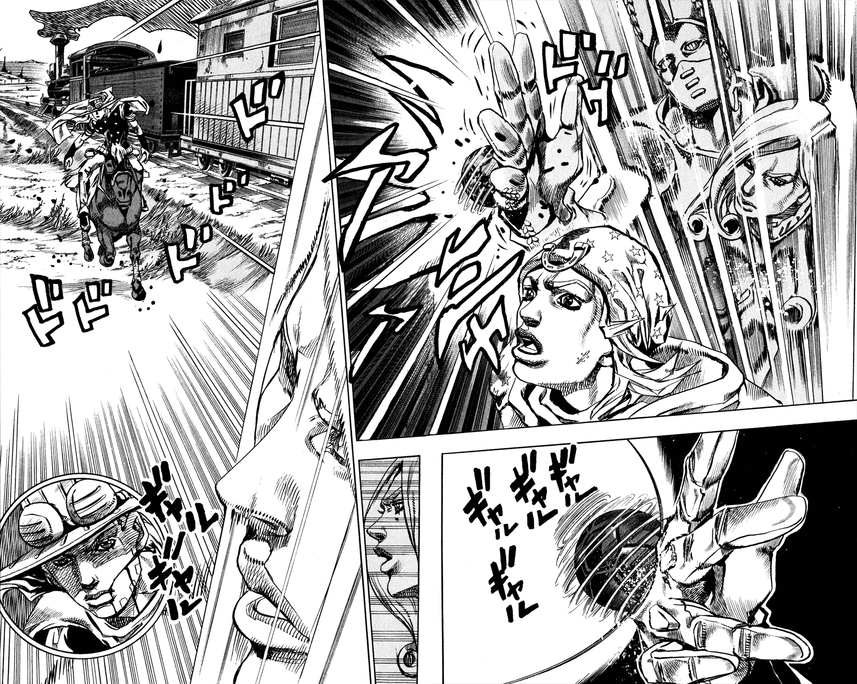 Read JoJo's Bizarre Adventure Part 7  Steel Ball Run PT-BR Manga Online