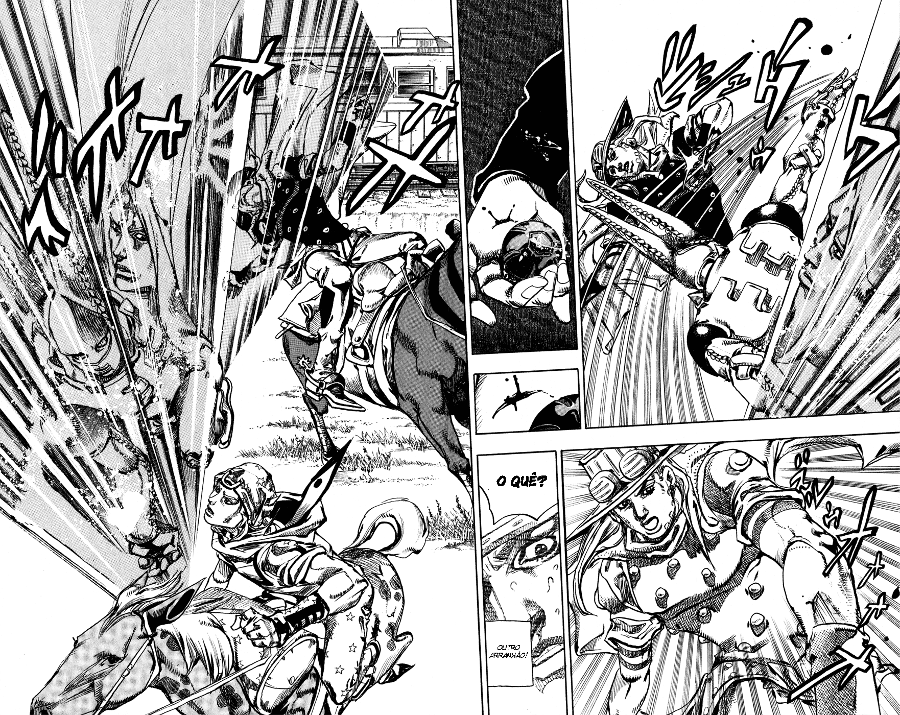 Read JoJo's Bizarre Adventure Part 7  Steel Ball Run PT-BR Manga Online