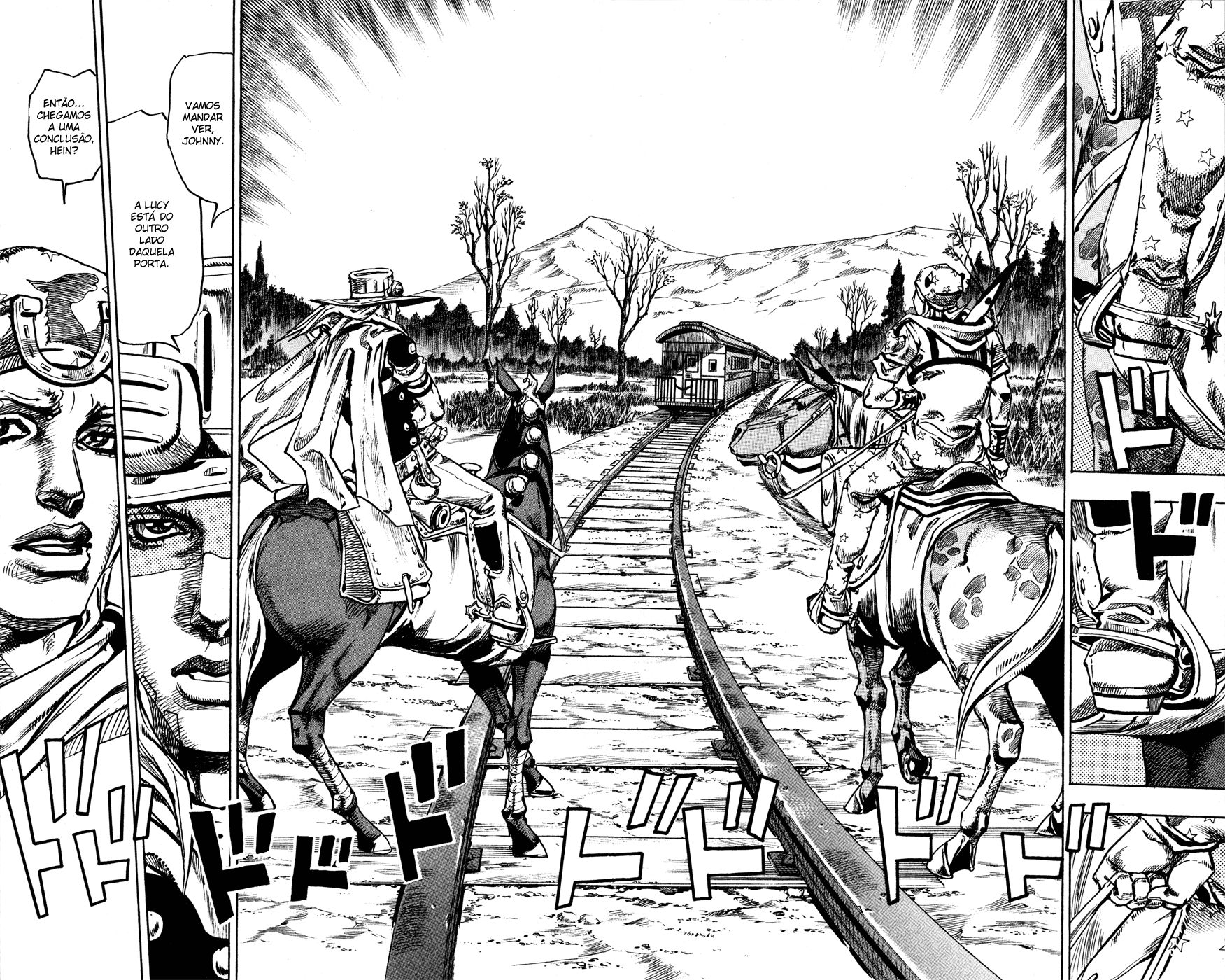 Read JoJo's Bizarre Adventure Part 7  Steel Ball Run PT-BR Manga Online