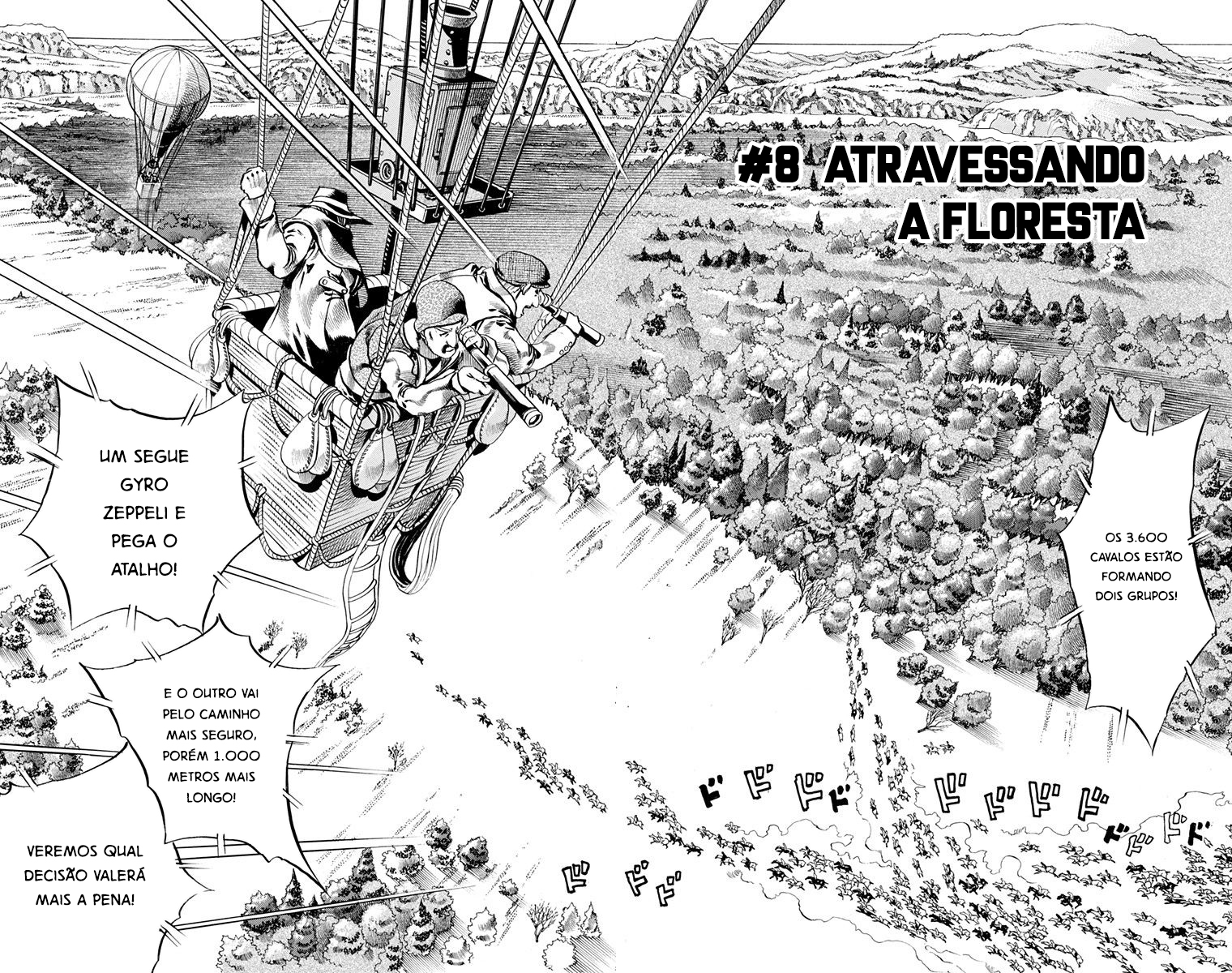 Read JoJo's Bizarre Adventure Part 7  Steel Ball Run PT-BR Manga Online