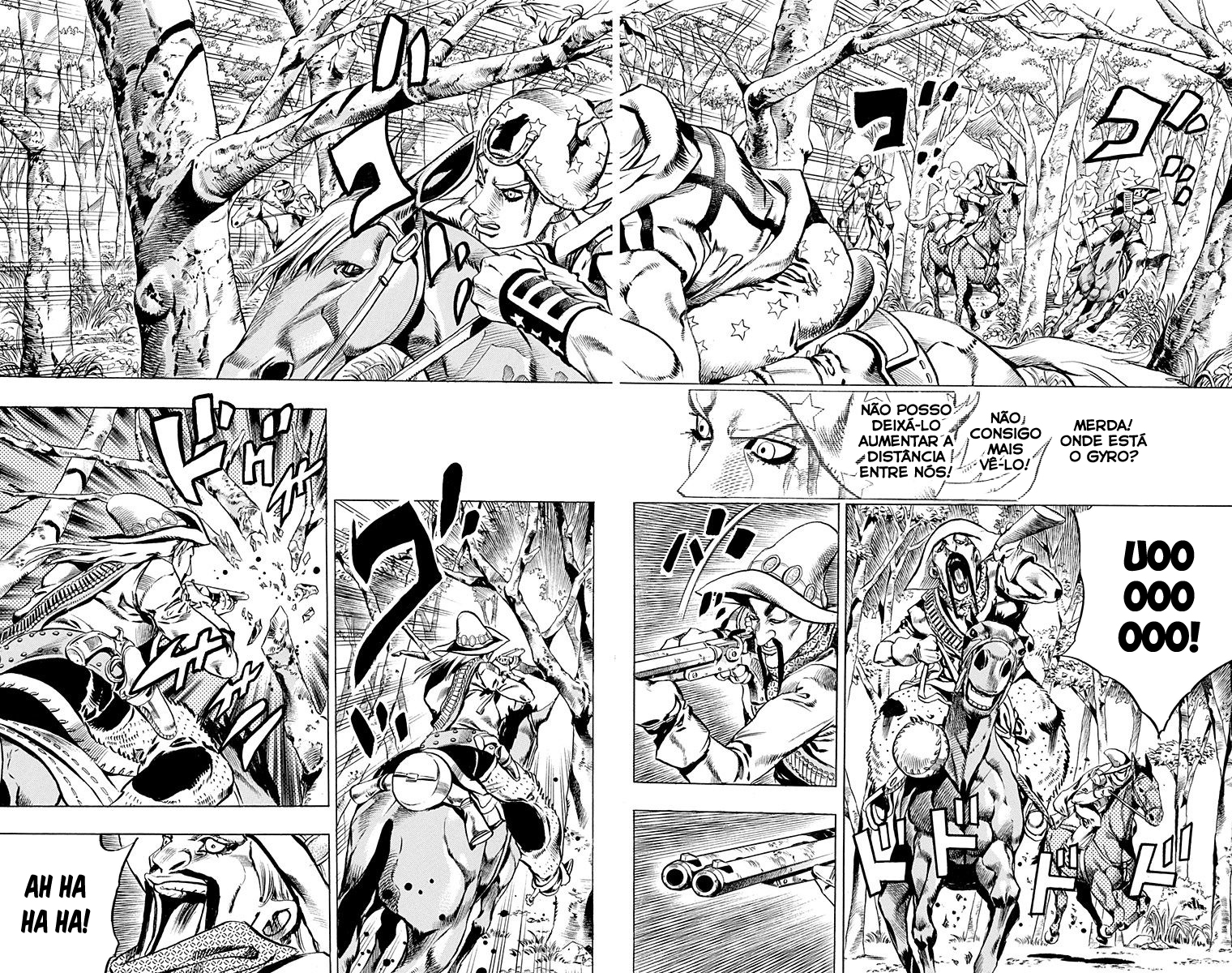 Read JoJo's Bizarre Adventure Part 7  Steel Ball Run PT-BR Manga Online