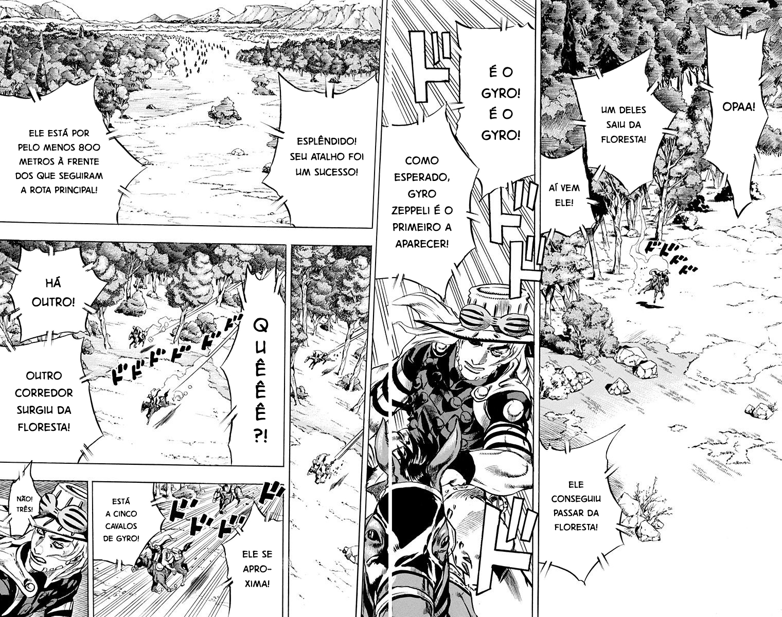 Read JoJo's Bizarre Adventure Part 7  Steel Ball Run PT-BR Manga Online