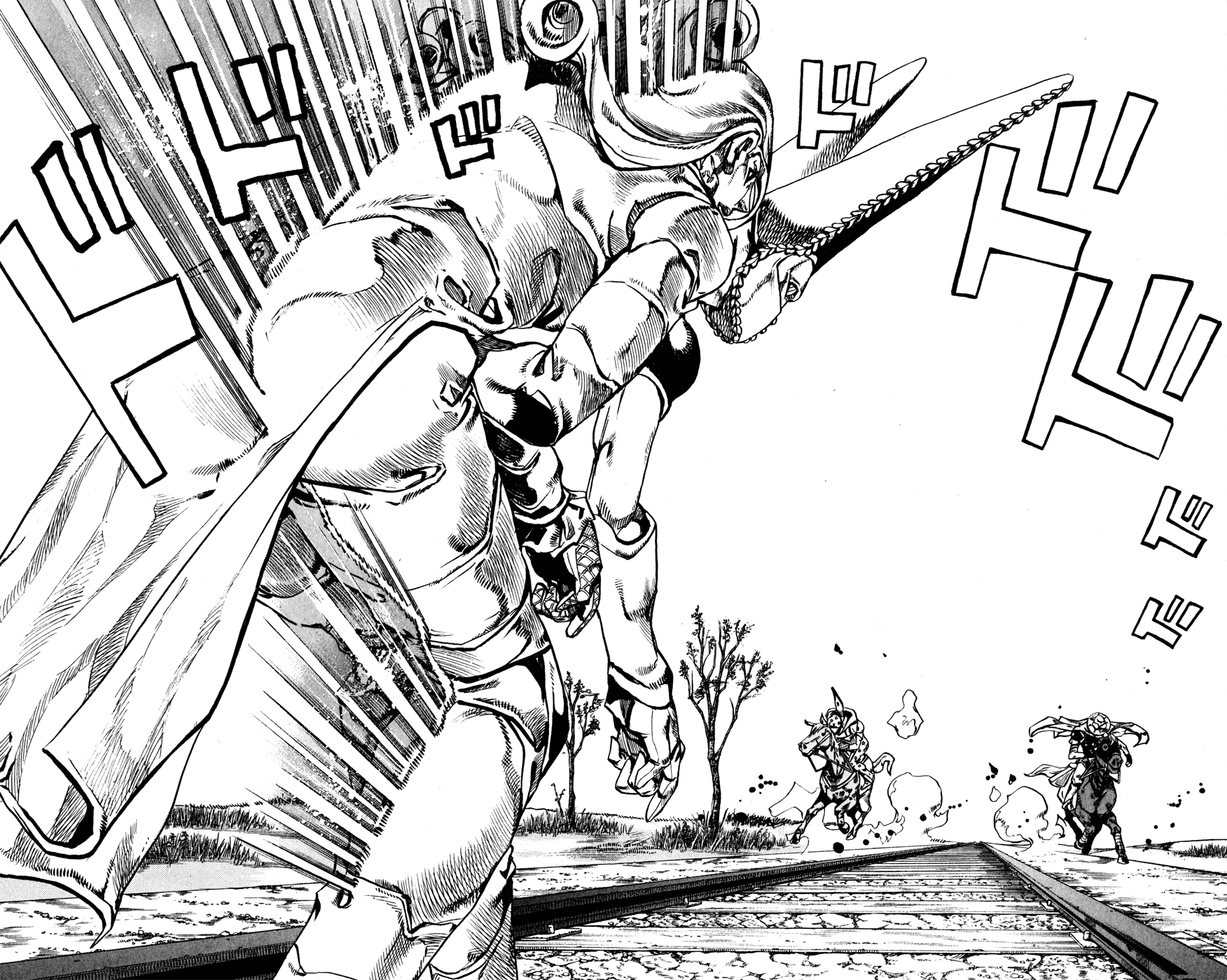 Read JoJo's Bizarre Adventure Part 7  Steel Ball Run PT-BR Manga Online
