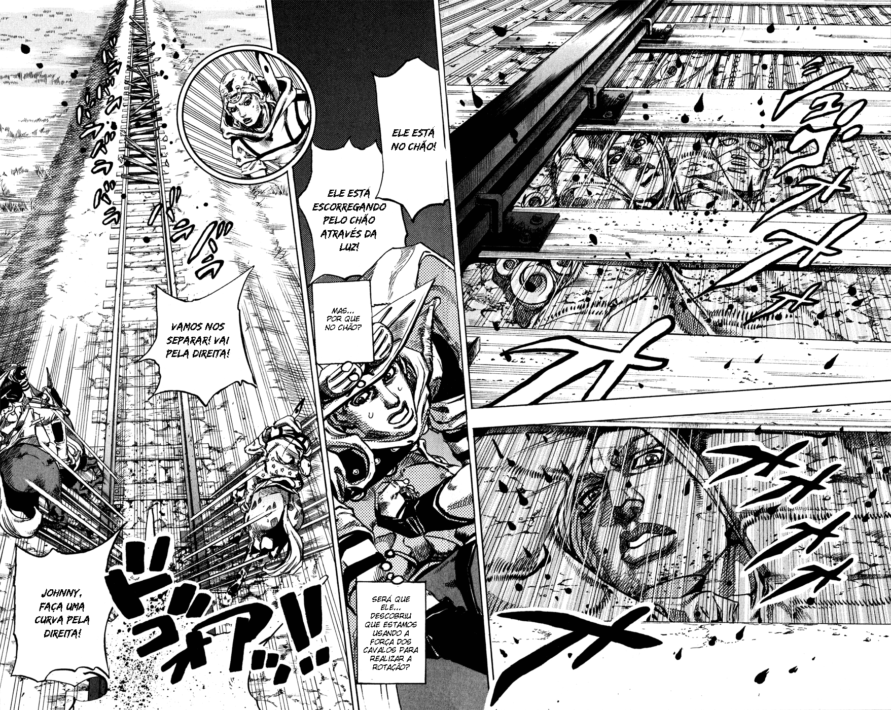 Read JoJo's Bizarre Adventure Part 7  Steel Ball Run PT-BR Manga Online