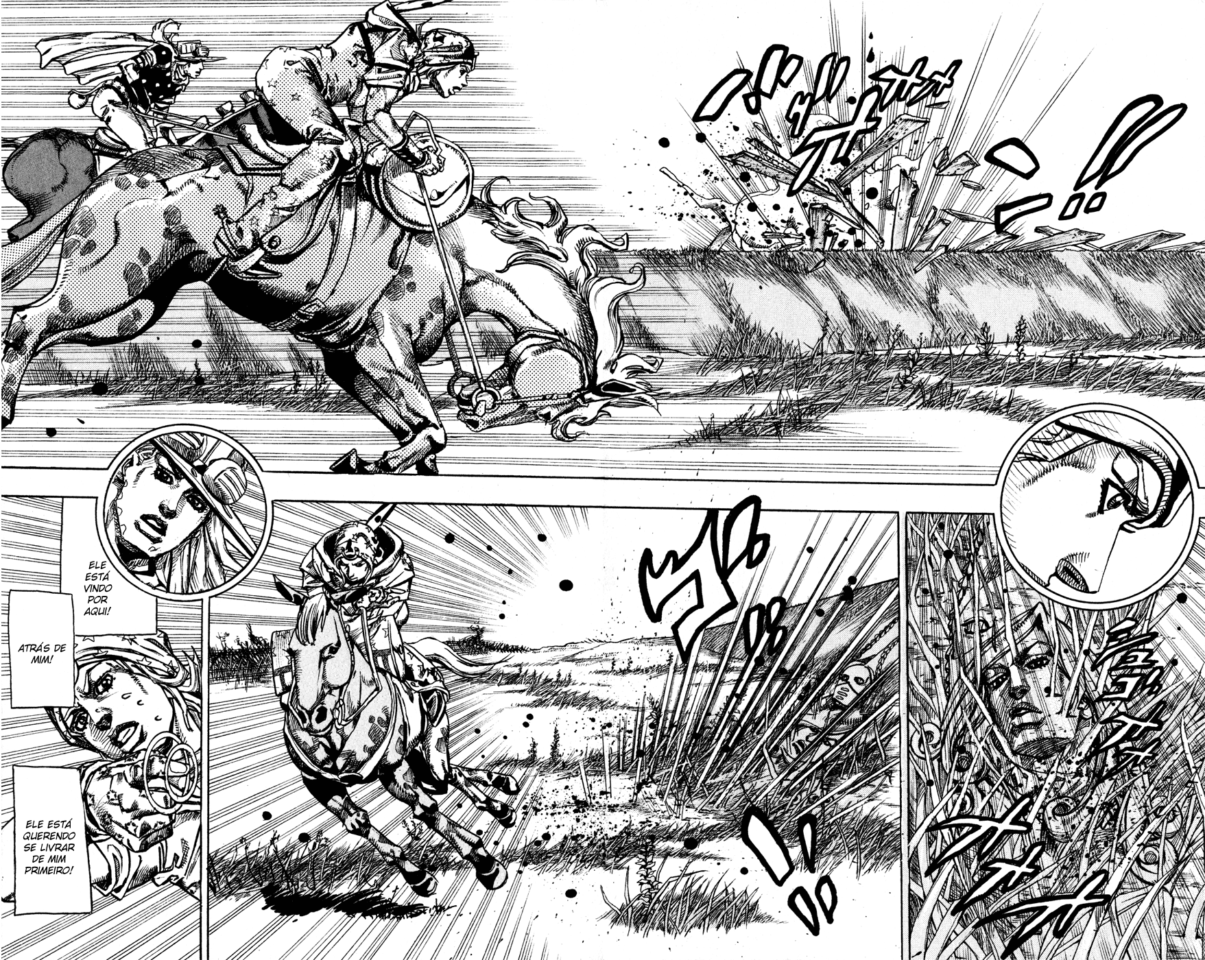 Read JoJo's Bizarre Adventure Part 7  Steel Ball Run PT-BR Manga Online