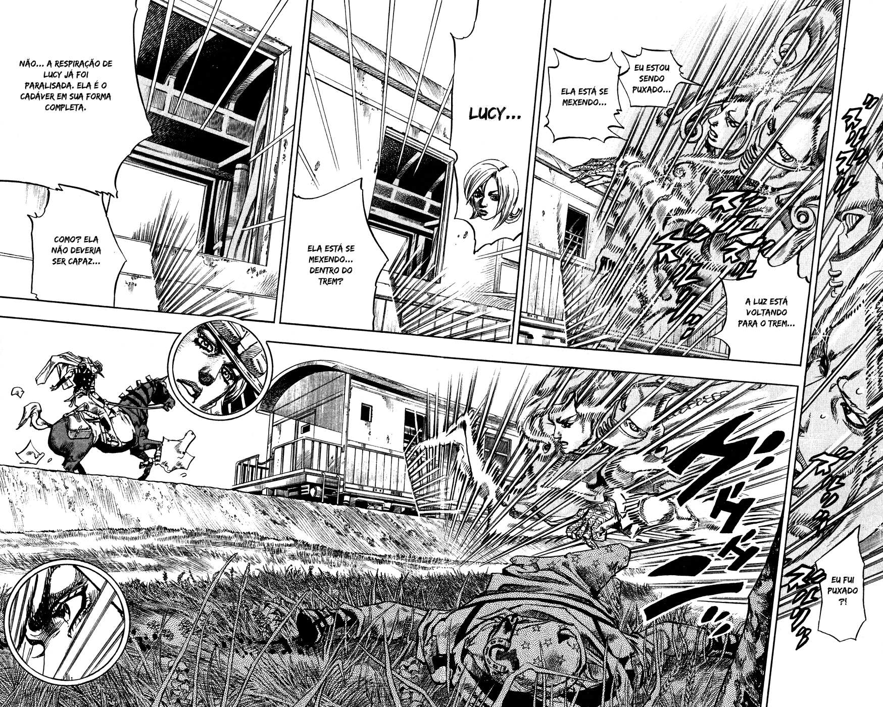 Read JoJo's Bizarre Adventure Part 7  Steel Ball Run PT-BR Manga Online