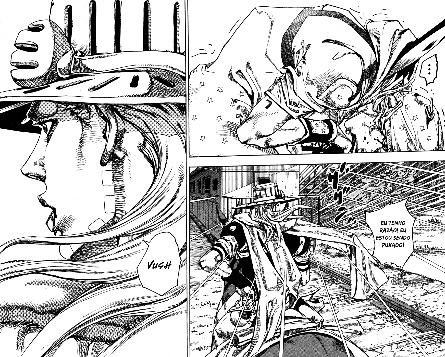 Read JoJo's Bizarre Adventure Part 7  Steel Ball Run PT-BR Manga Online