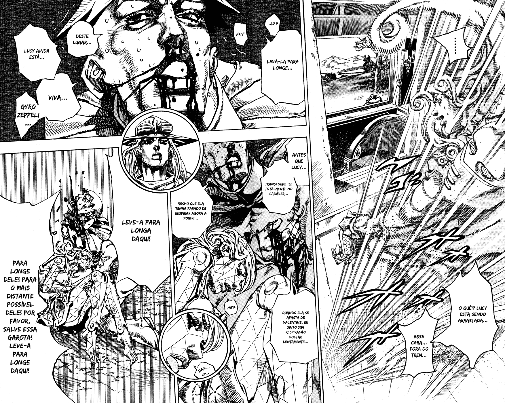 Read JoJo's Bizarre Adventure Part 7  Steel Ball Run PT-BR Manga Online