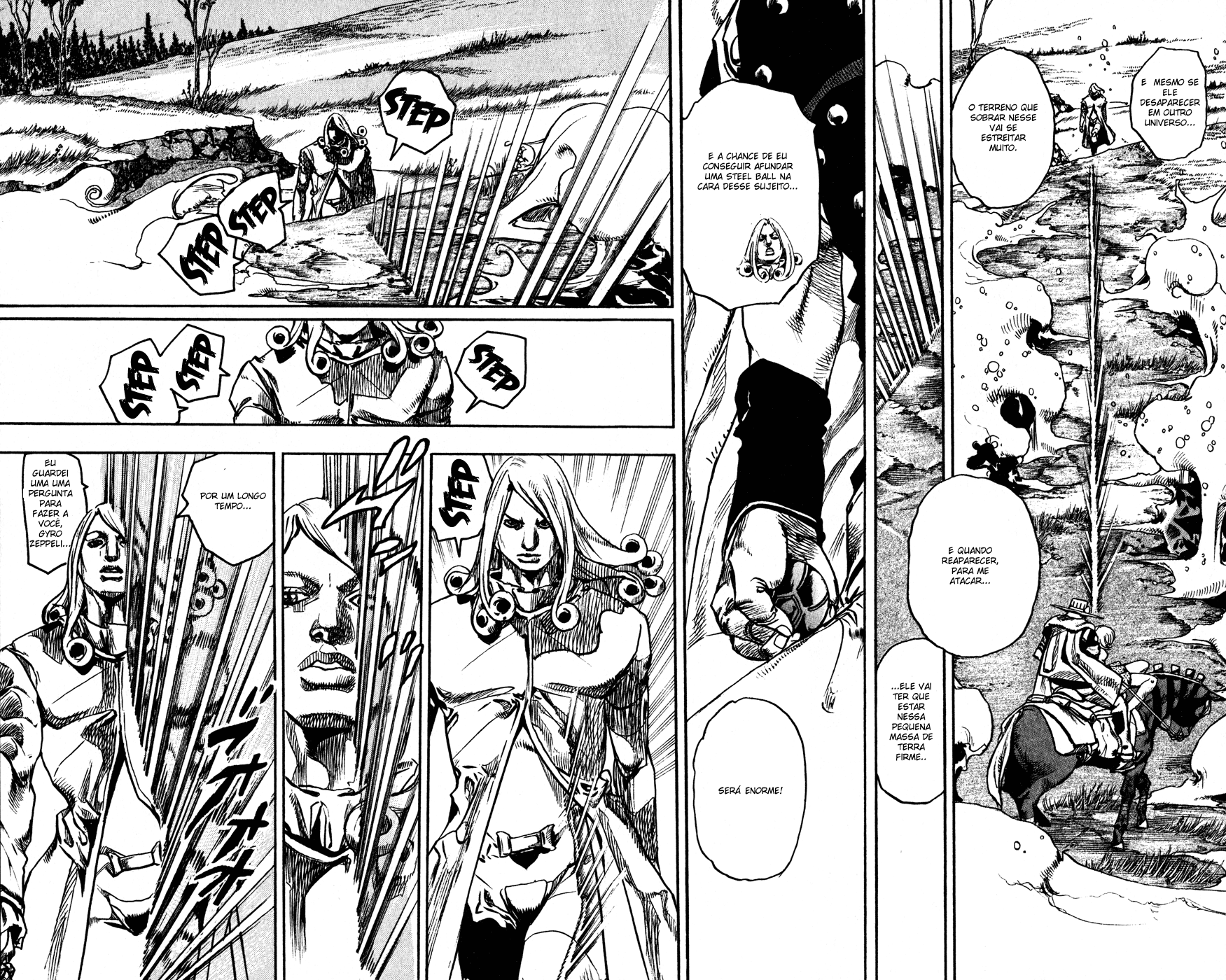 Read JoJo's Bizarre Adventure Part 7  Steel Ball Run PT-BR Manga Online