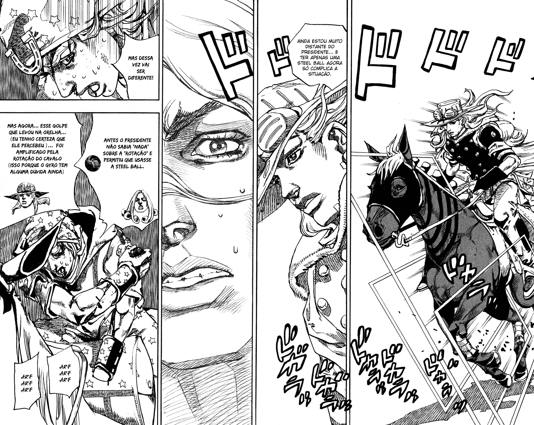 Read JoJo's Bizarre Adventure Part 7  Steel Ball Run PT-BR Manga Online