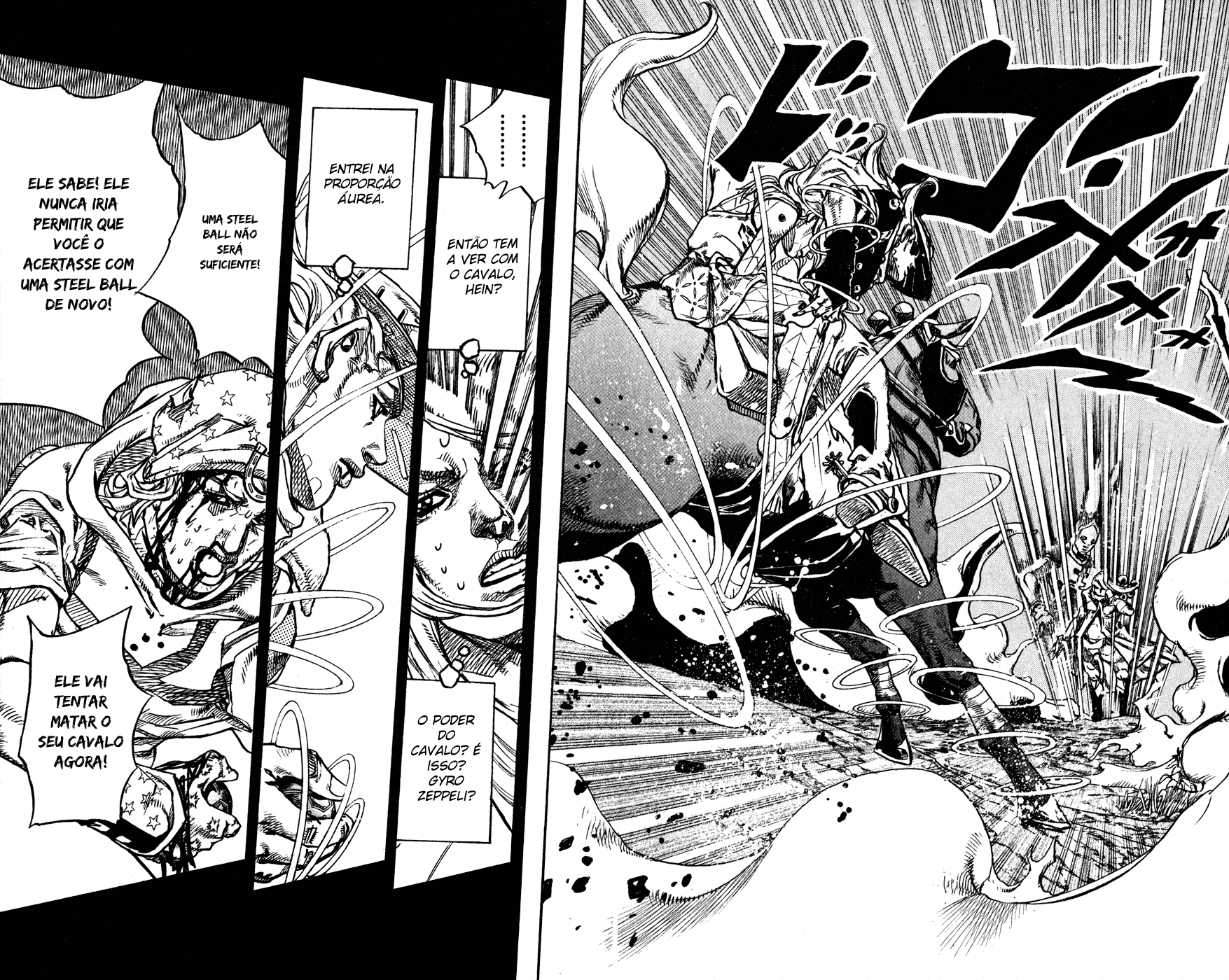Read JoJo's Bizarre Adventure Part 7  Steel Ball Run PT-BR Manga Online