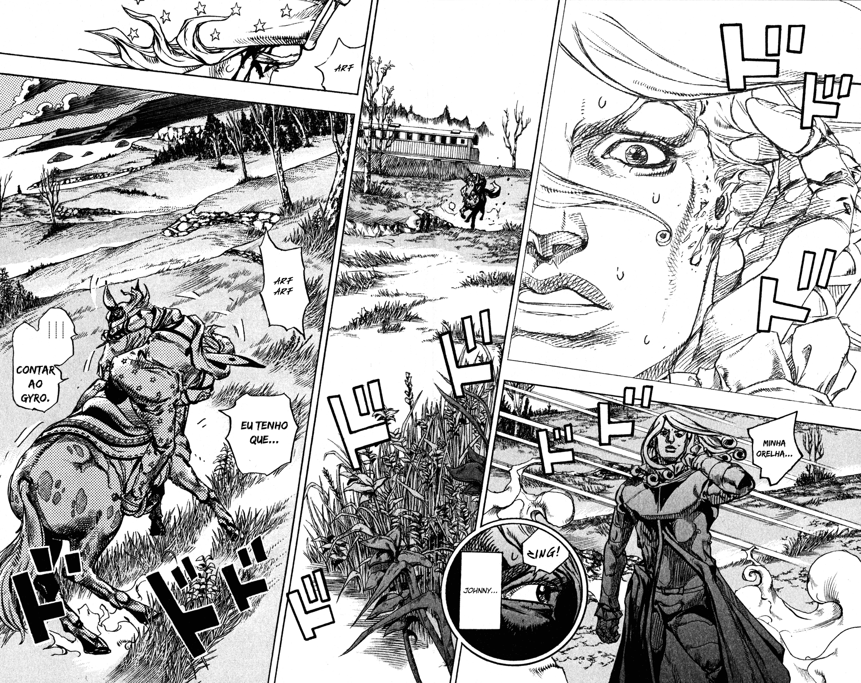 Read JoJo's Bizarre Adventure Part 7  Steel Ball Run PT-BR Manga Online