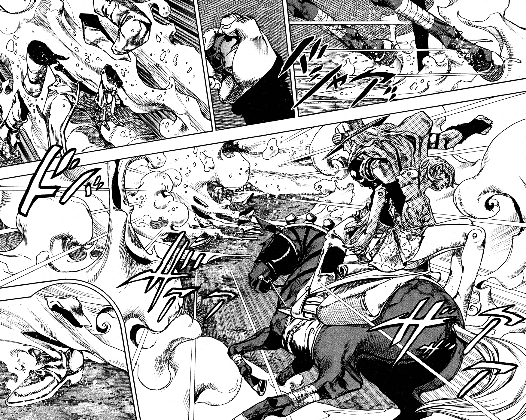 Read JoJo's Bizarre Adventure Part 7  Steel Ball Run PT-BR Manga Online